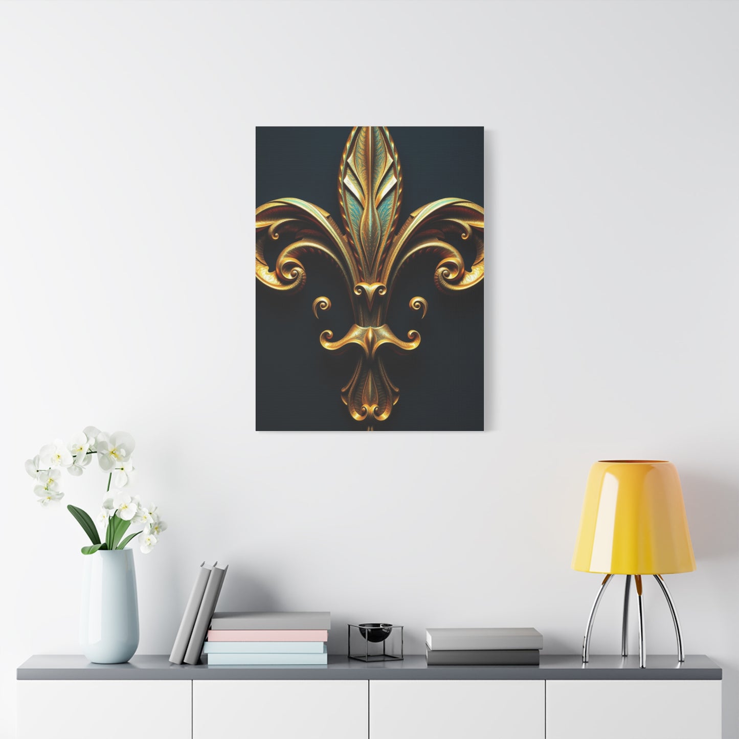 Fleur-de-Lis Art Supreme Gallery Wall Art & Canvas Print