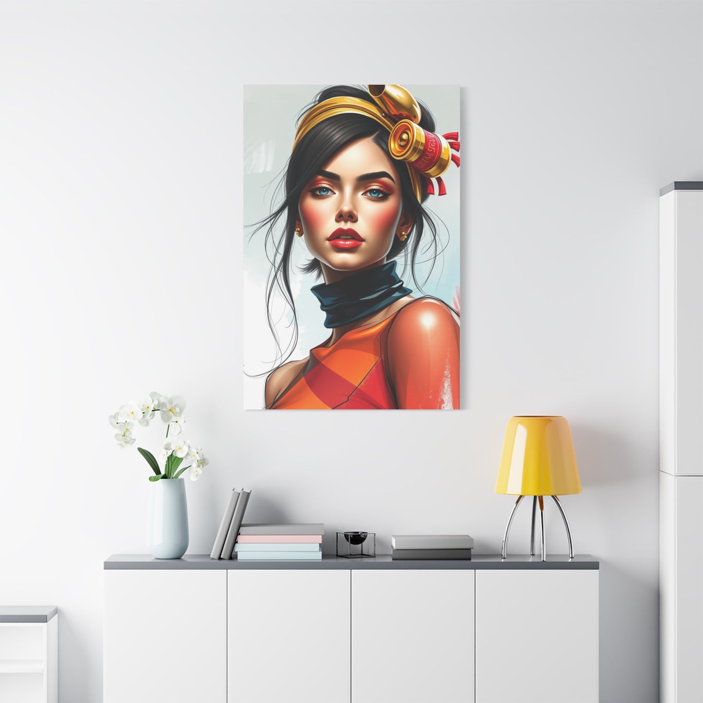 Fashion Illustration & Drawings Art Luxury Canvas Wall Art & Canvas Print