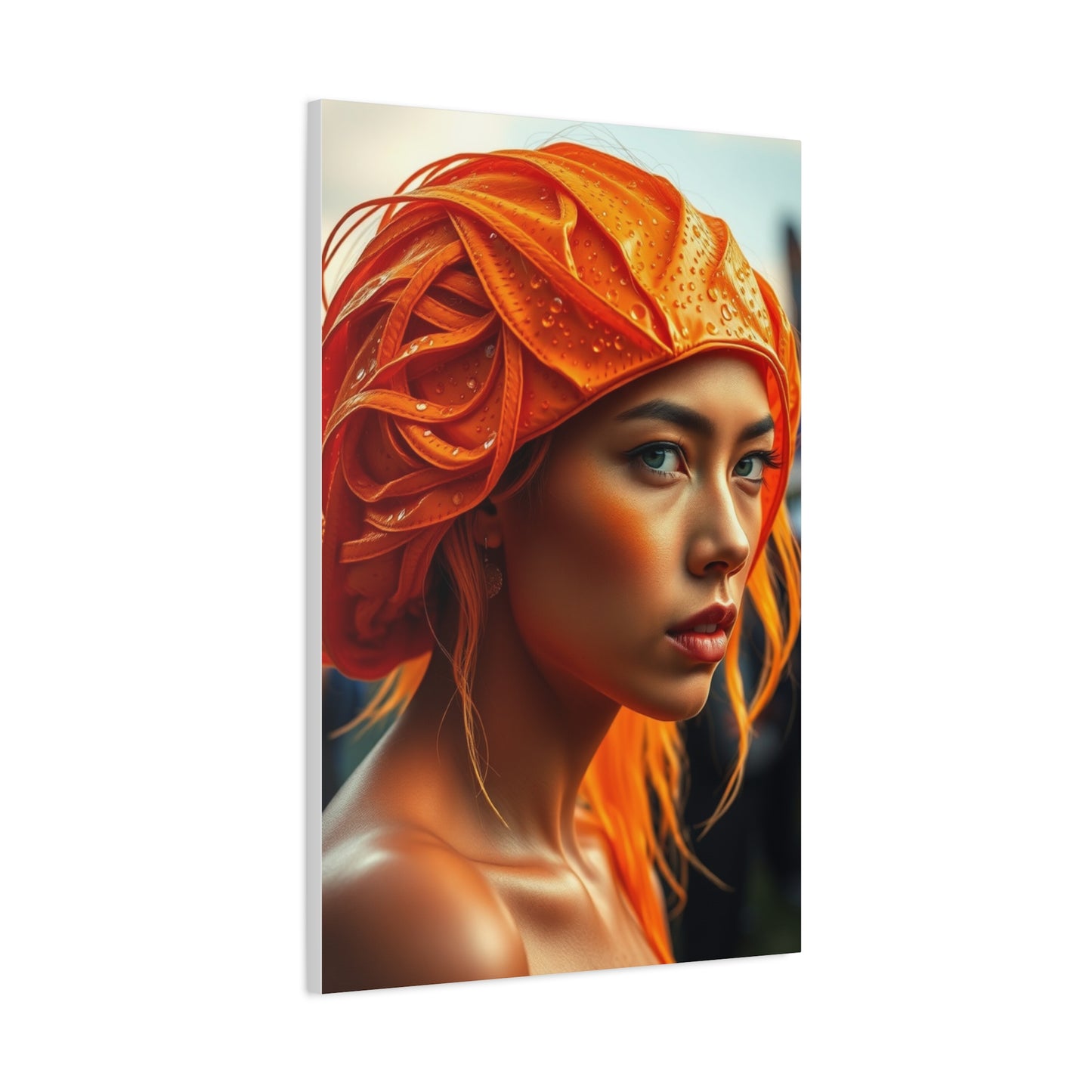 Pop of Orange Art Refined Canvas Wall Art & Canvas Print