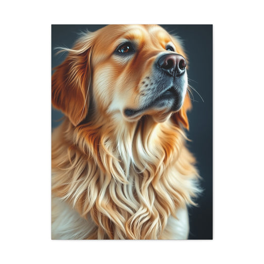 Golden Retriever Art Luxury Canvas Wall Art & Canvas Print