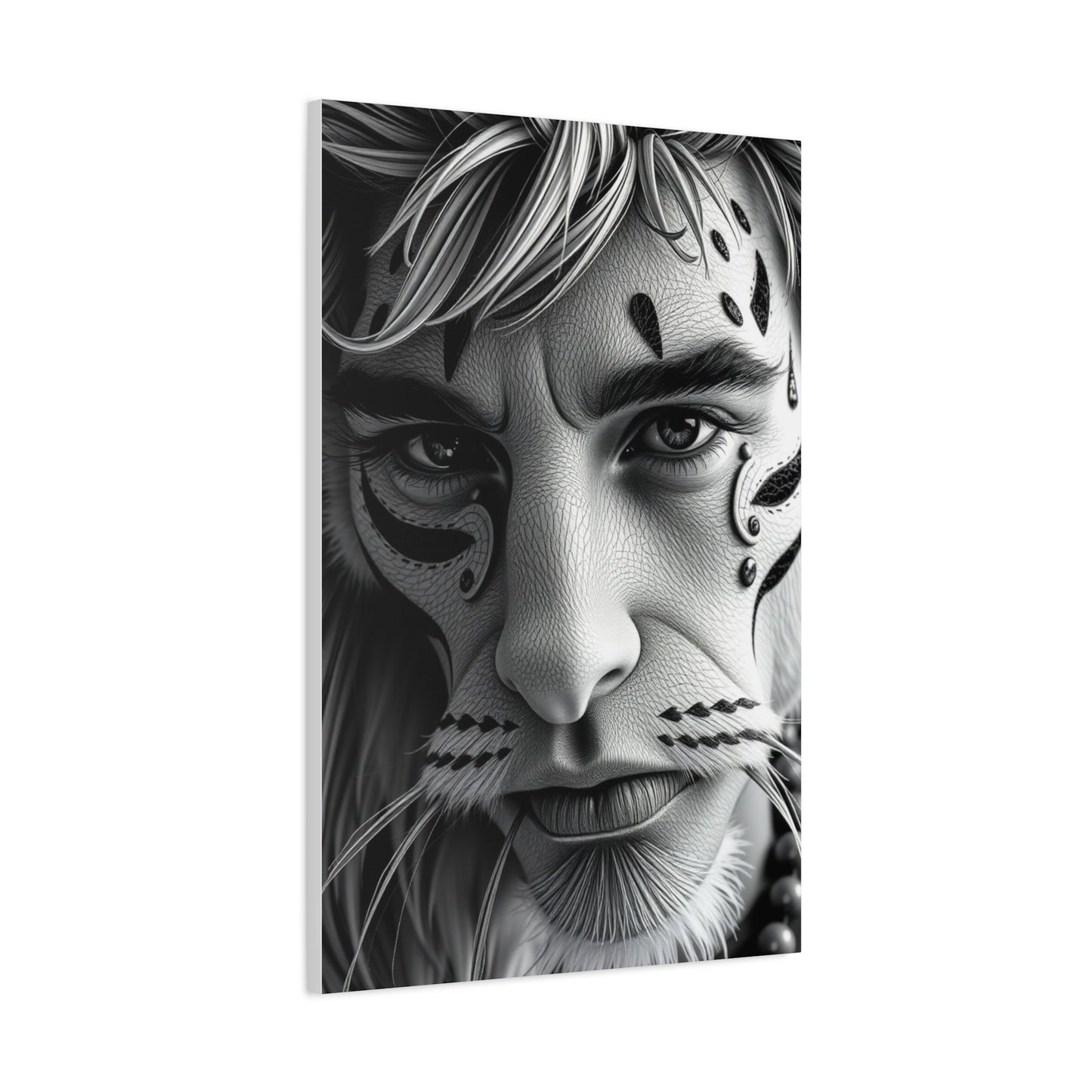 Masterpiece Black and White Illustrations Art Vision Wall Art & Canvas Print
