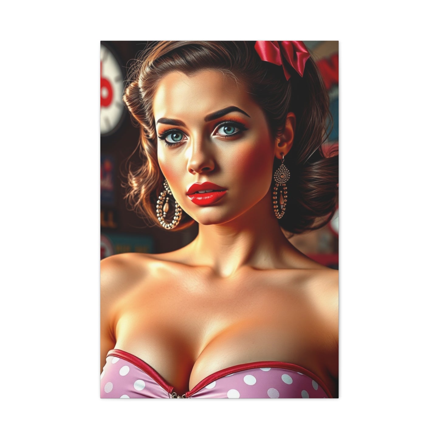 Elite Pin-Ups Art Vision Wall Art & Canvas Print