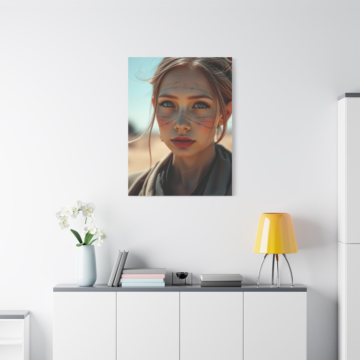 Supreme Black & Beige Art Collection Wall Art & Canvas Print