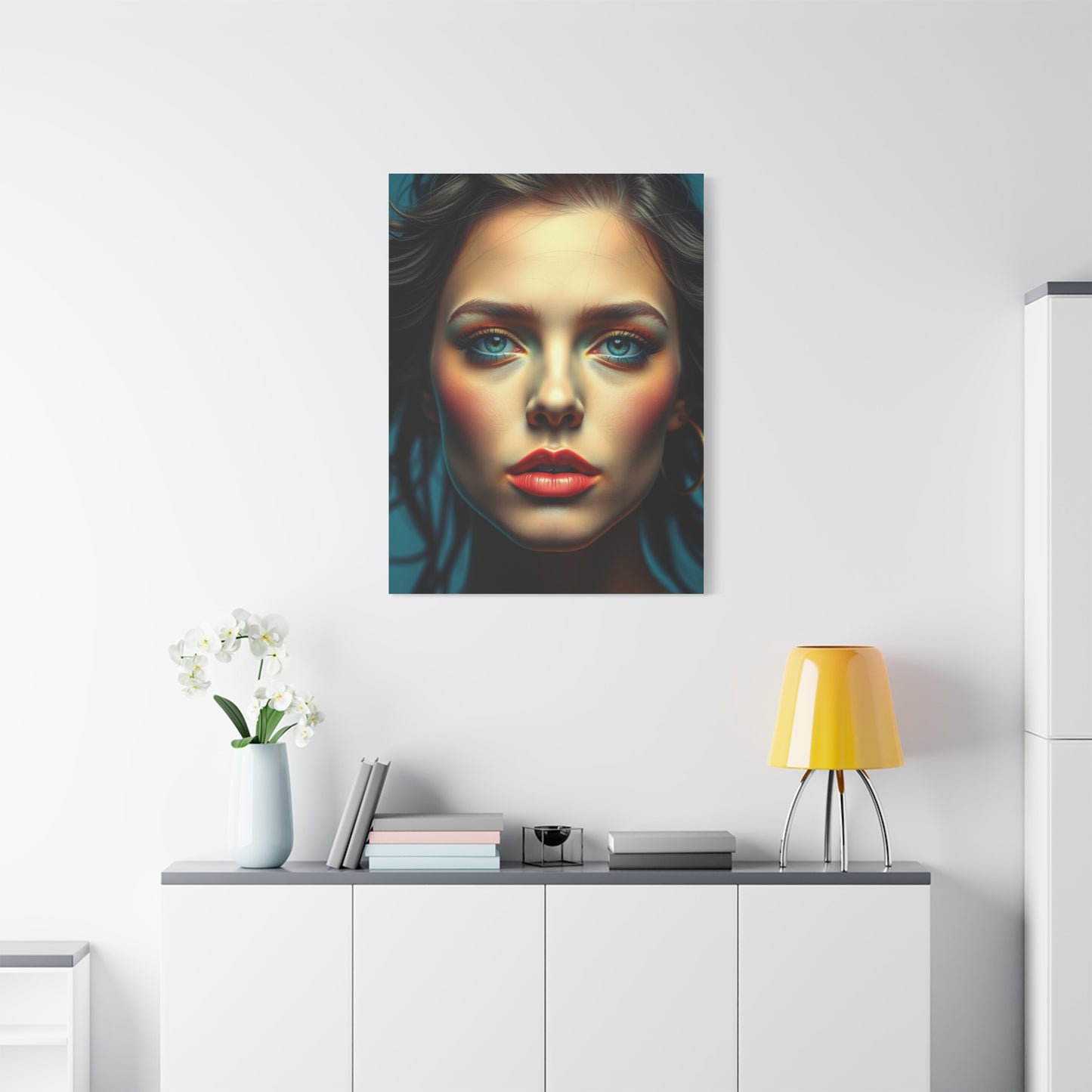 Masterpiece Blue Music Art Vision Wall Art & Canvas Print