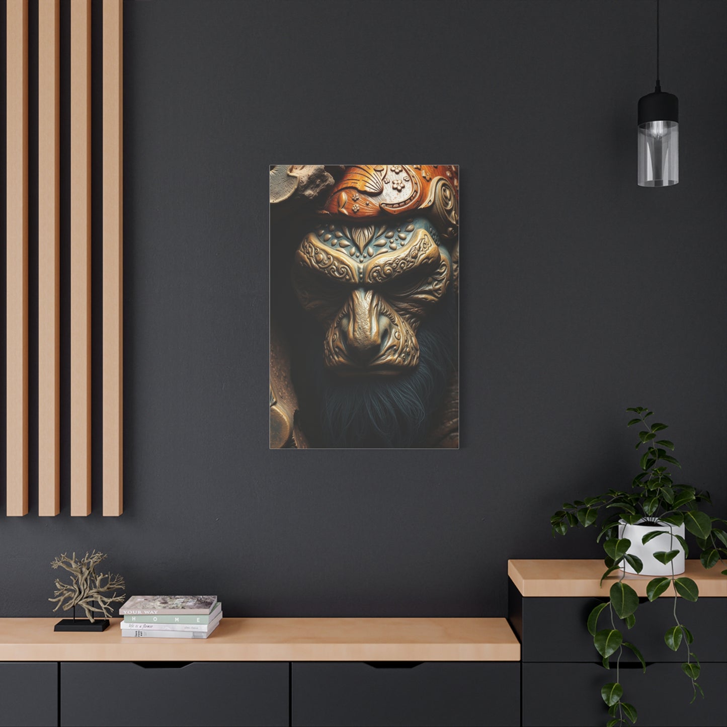 Masterpiece Cave Man Art Vision Wall Art & Canvas Print