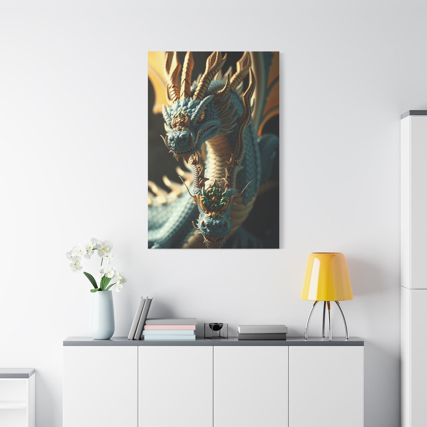 Vision Dragons Art Art Wall Art & Canvas Print