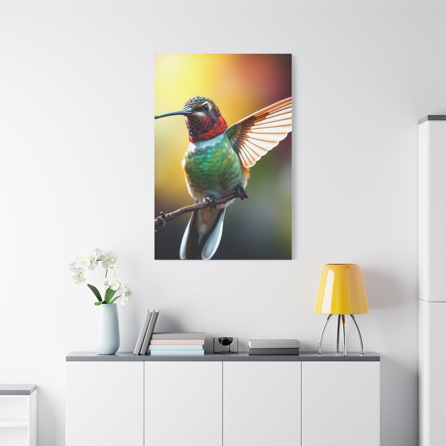Supreme Humming Bird Art Collection Wall Art & Canvas Print