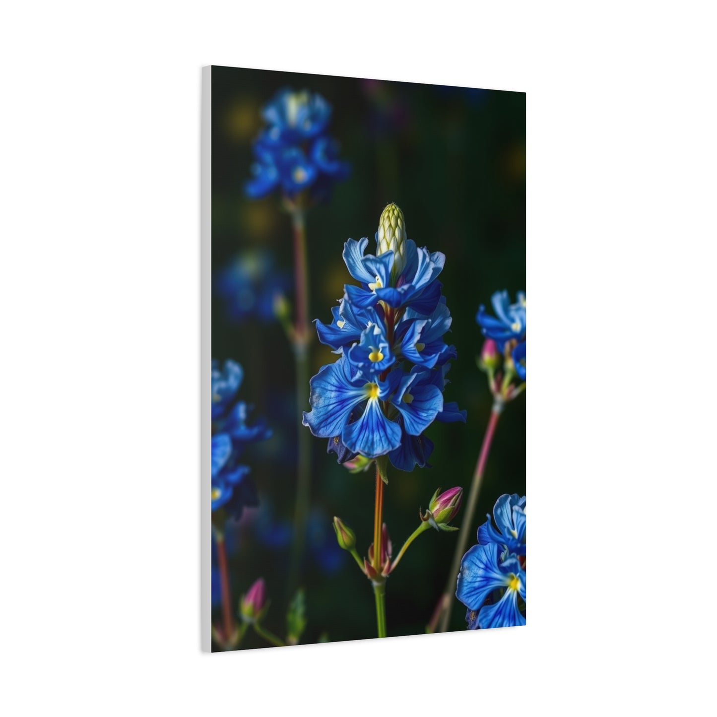 Masterpiece Bluebonnet Flower Art Vision Wall Art & Canvas Print