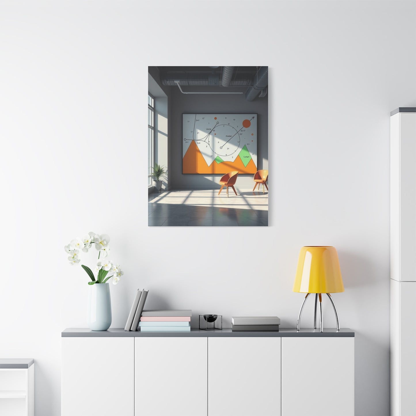 Elite Modern Math Art for Creative Spaces Vision Wall Art & Canvas Print