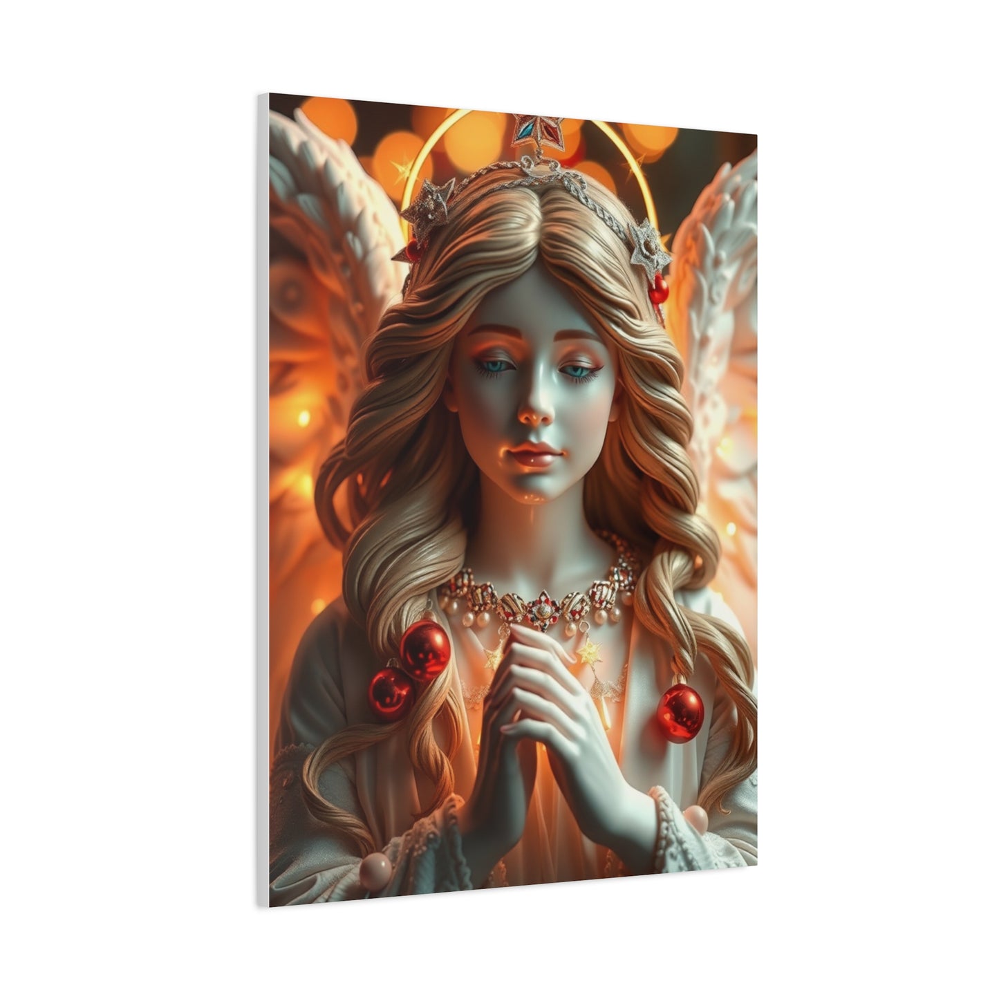 Masterpiece Christmas Angel Art Vision Wall Art & Canvas Print
