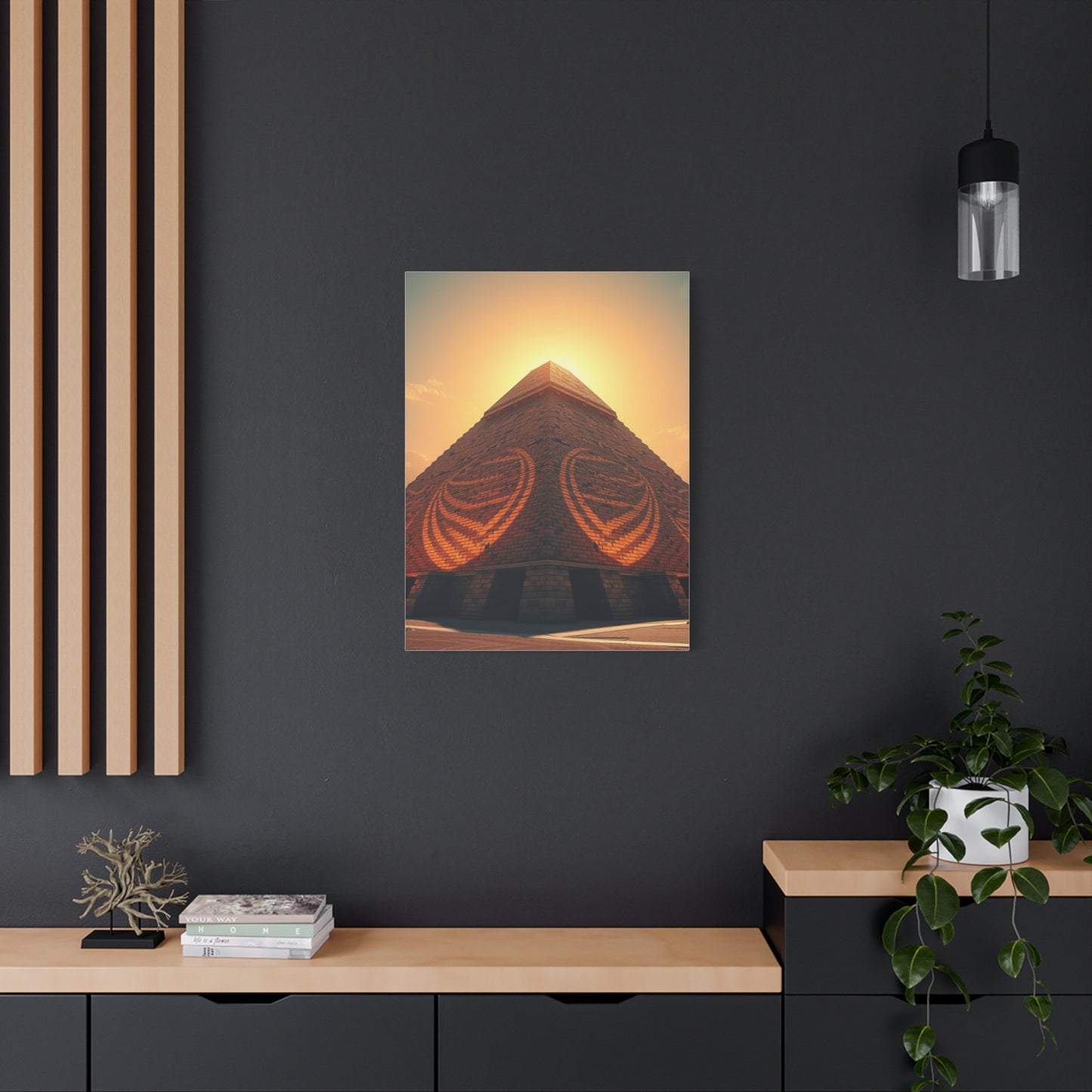 Supreme Pyramid Art Collection Wall Art & Canvas Print