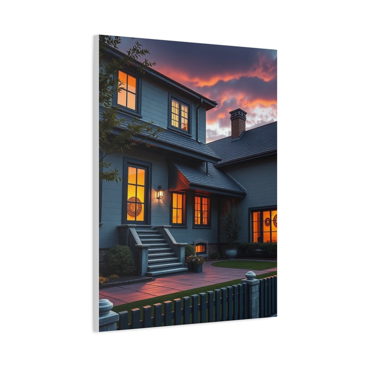 House & Dwelling Art Luxury Canvas Wall Art & Canvas Print
