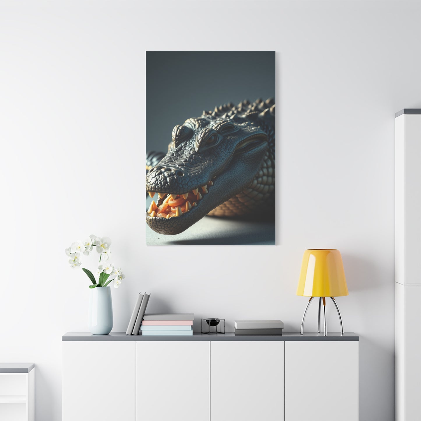 Crocodile & Alligator Art Luxury Canvas Wall Art & Canvas Print