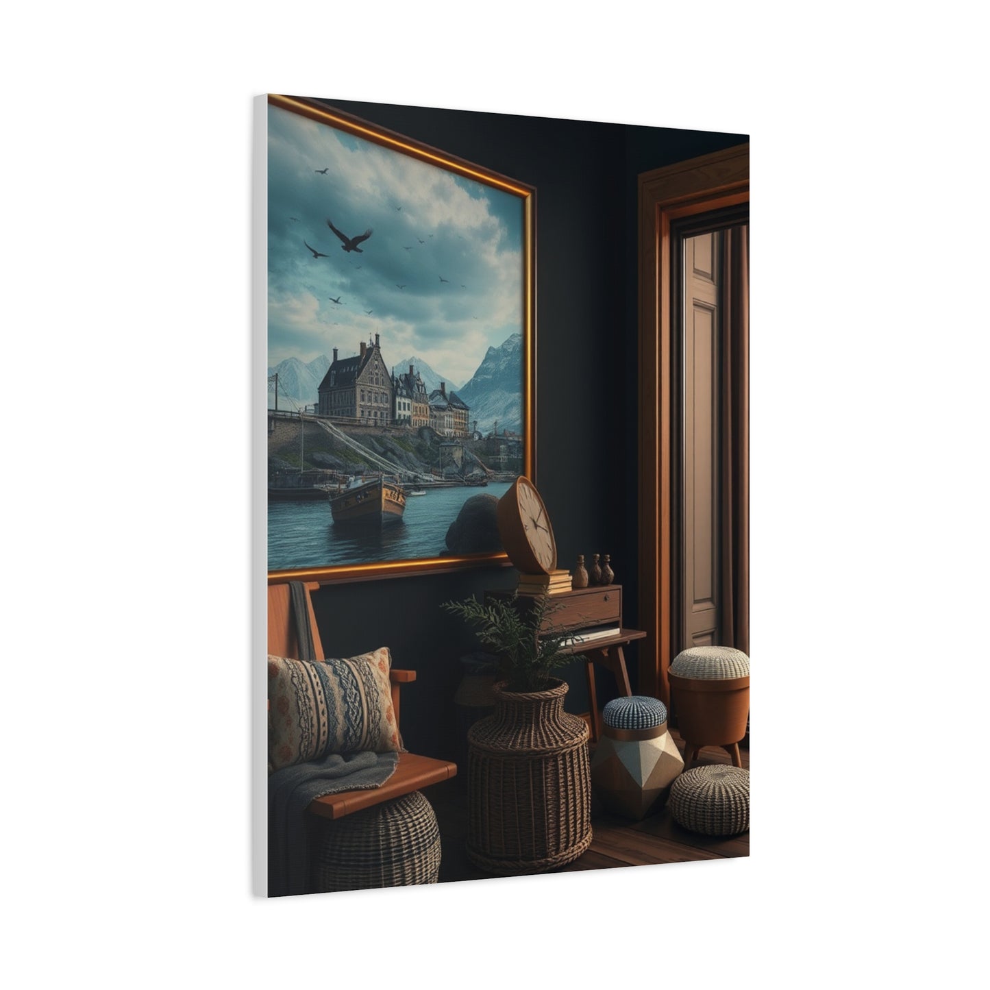 Fjord Whisper Tapestry