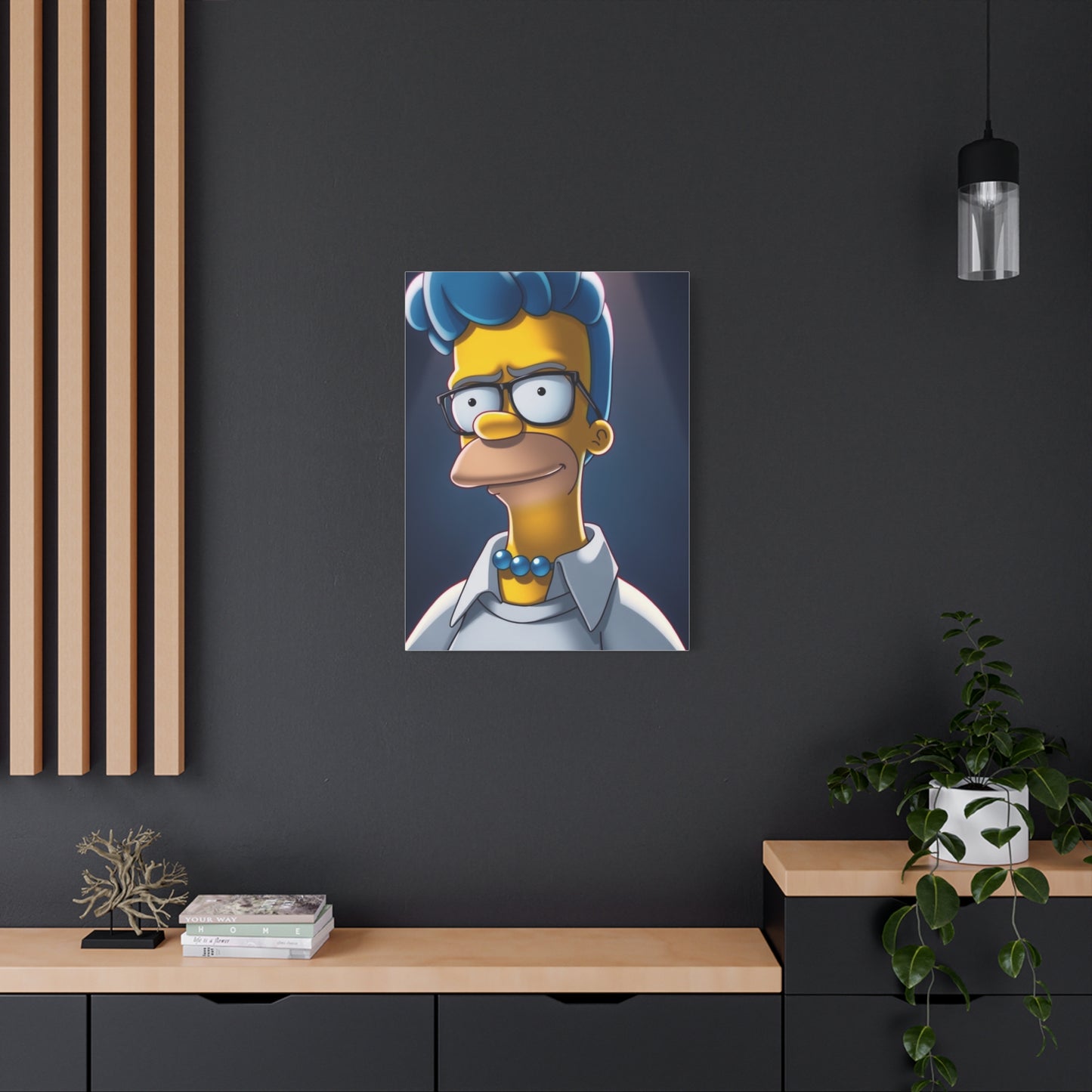 Masterpiece The Simpsons Art Vision Wall Art & Canvas Print