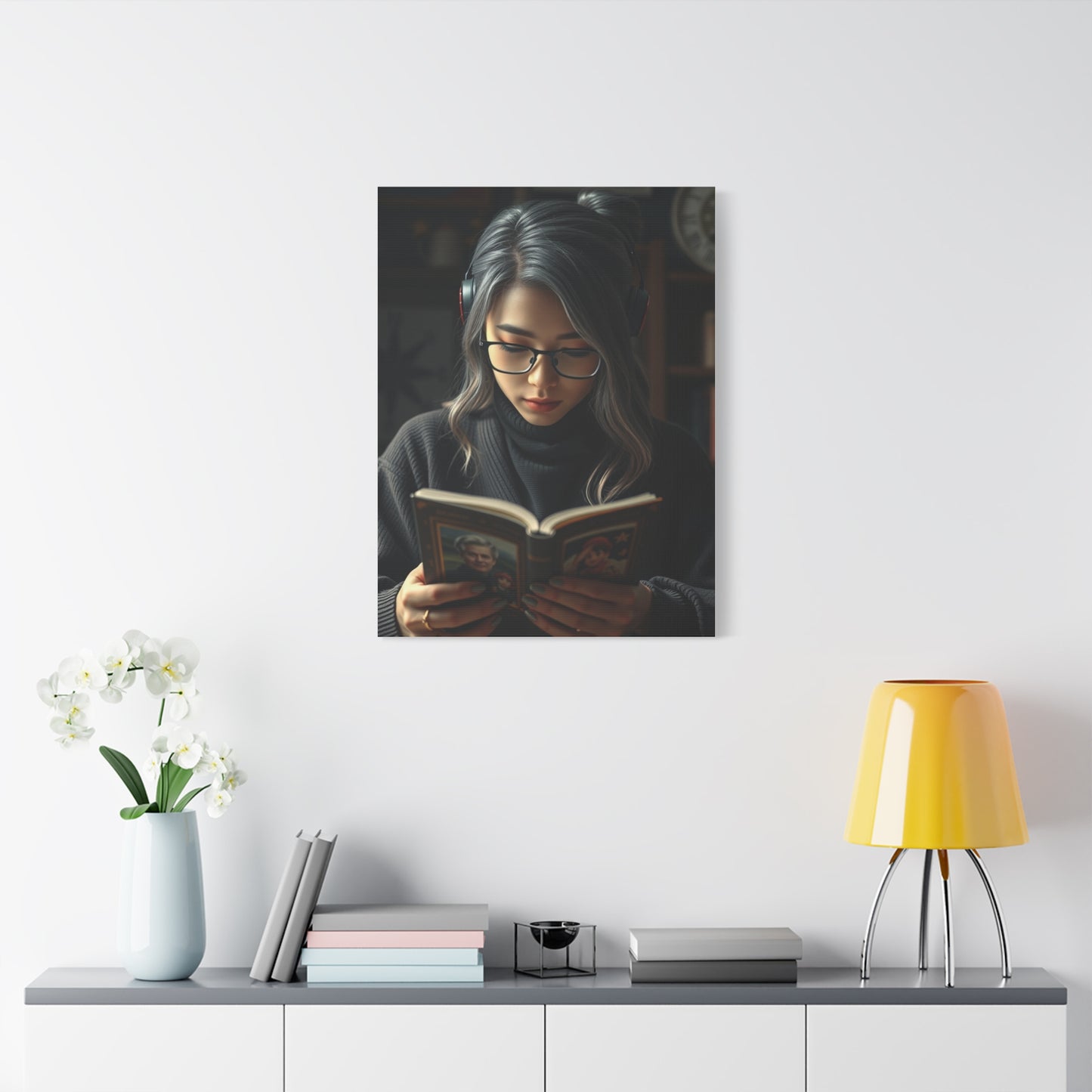 Reading Wall Art Refined Canvas Wall Art & Canvas Print