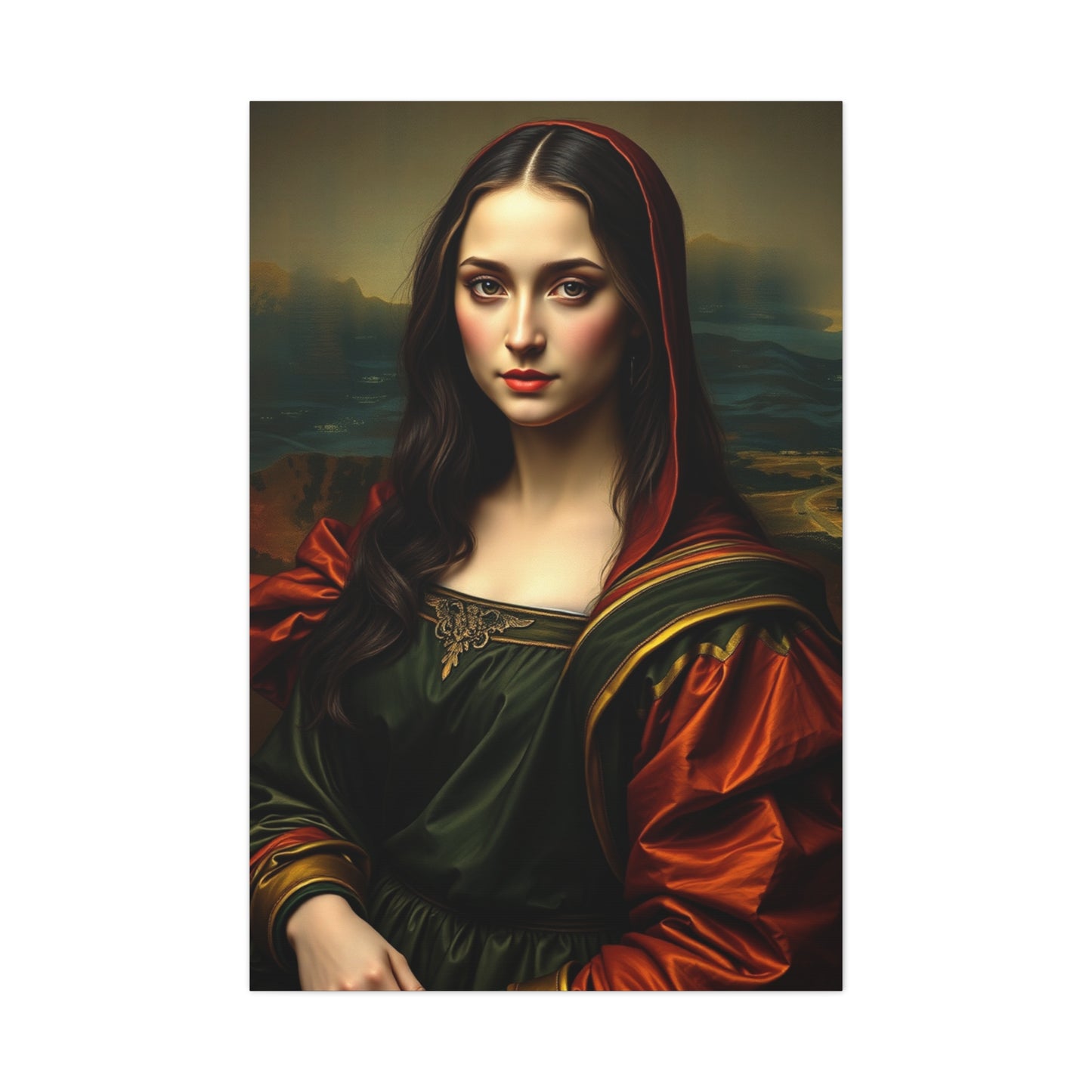 Figural Elegance Canvas