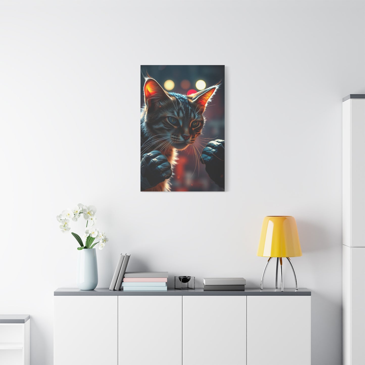 Supreme Catfight Art Collection Wall Art & Canvas Print