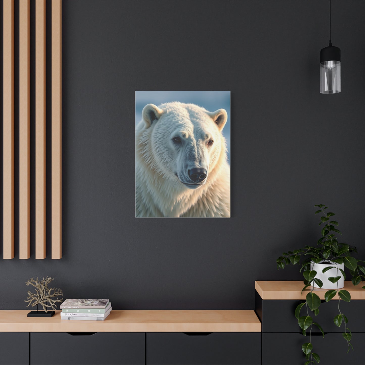 Polar Bear Art Luxury Canvas Wall Art & Canvas Print