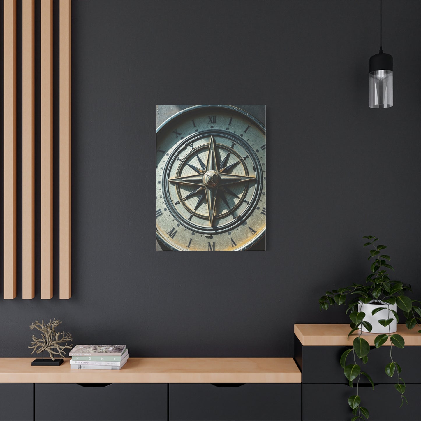 Compass Art Refined Canvas Wall Art & Canvas Print