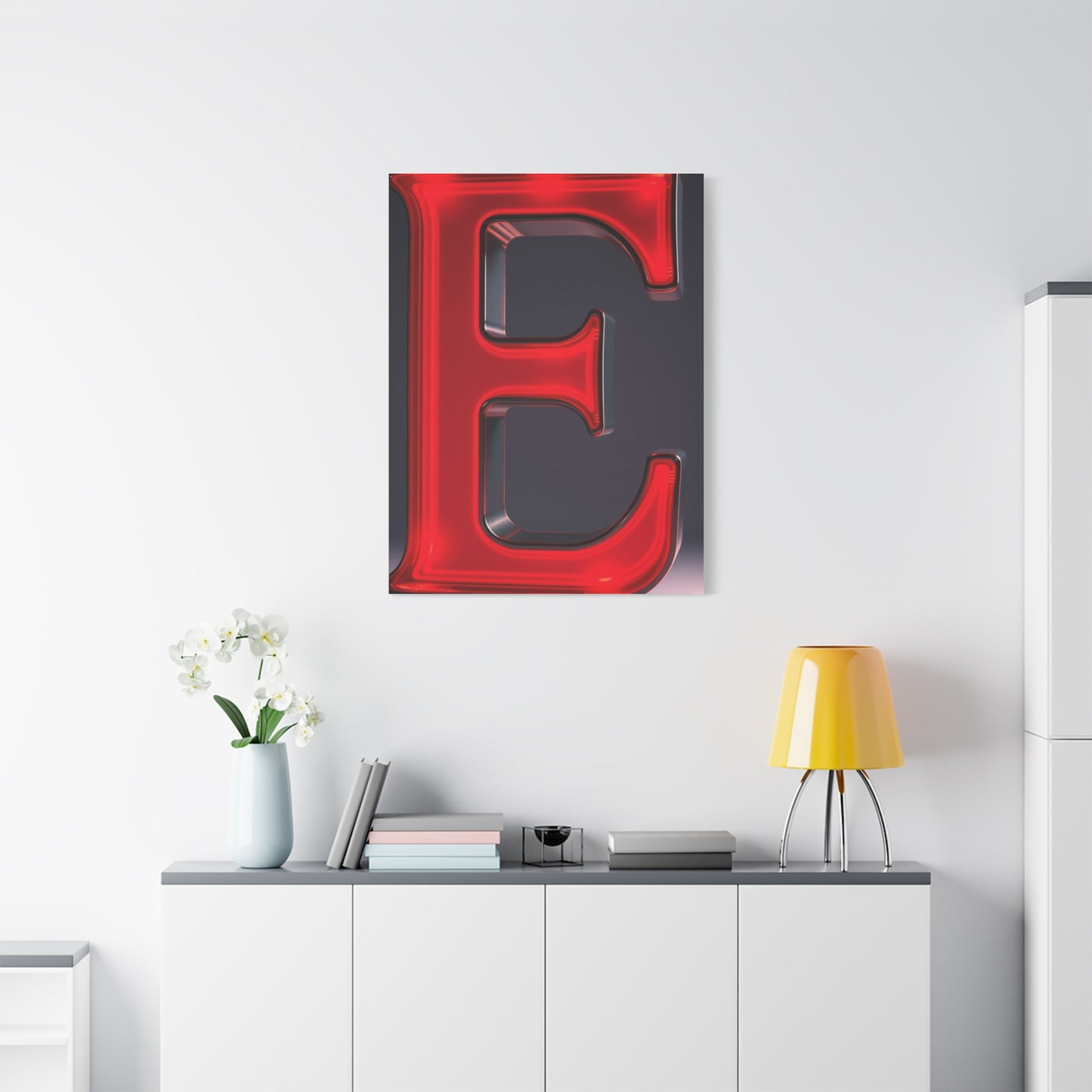 Masterpiece The Letter E - Art Vision Wall Art & Canvas Print
