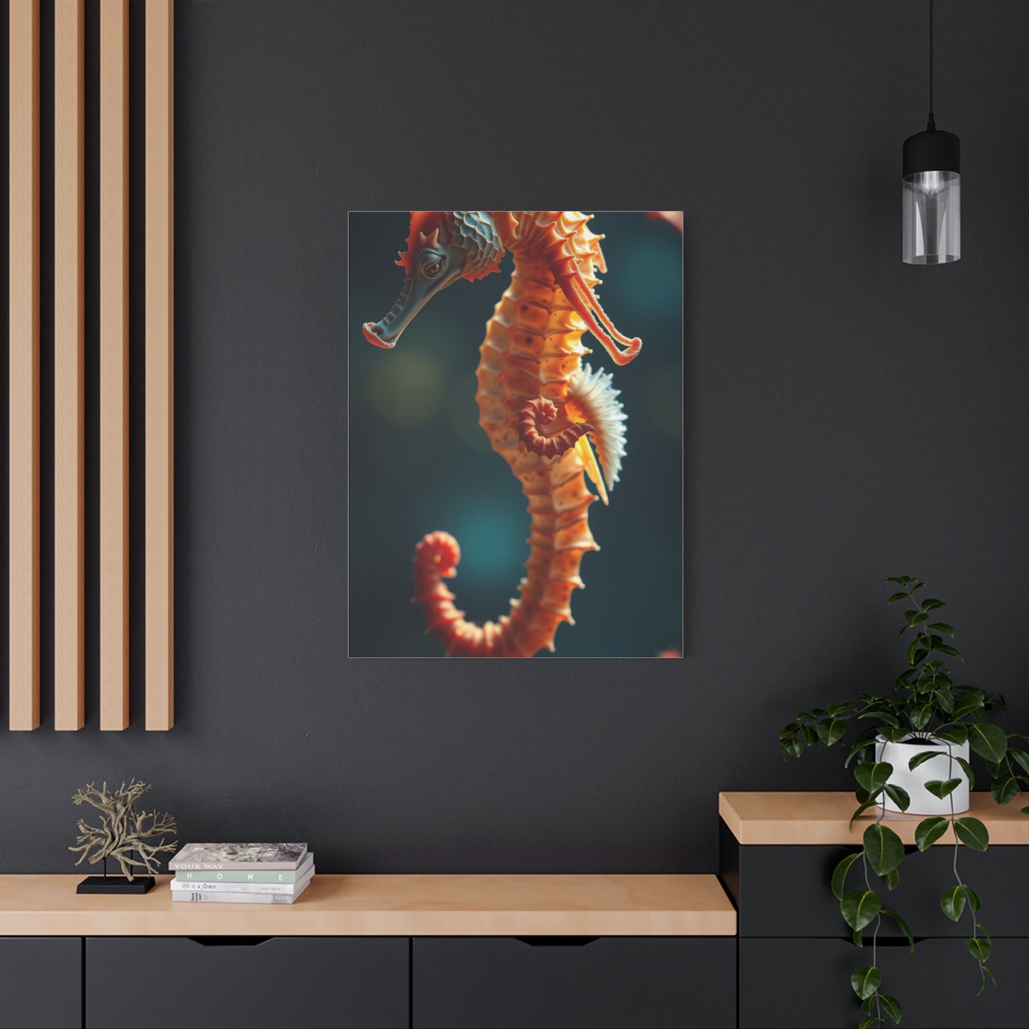 Masterpiece Seahorse Art Vision Wall Art & Canvas Print