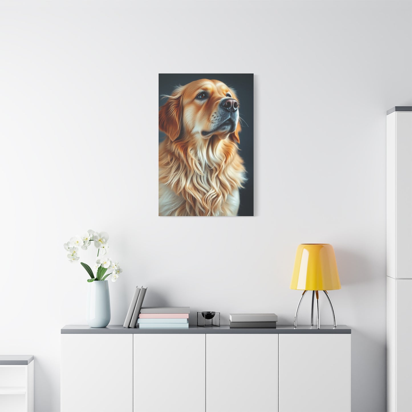 Golden Retriever Art Luxury Canvas Wall Art & Canvas Print