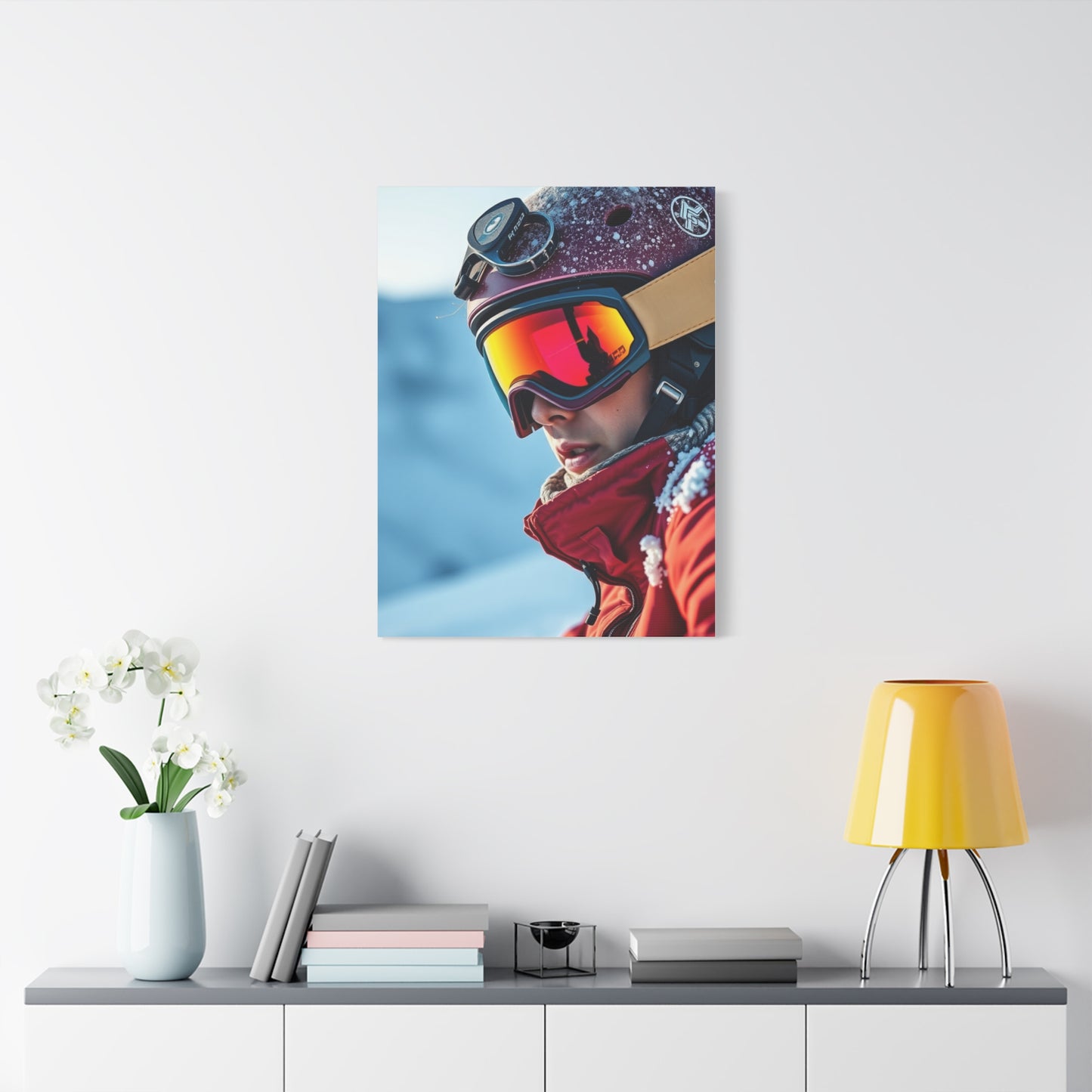Skiing Art Supreme Gallery Wall Art & Canvas Print