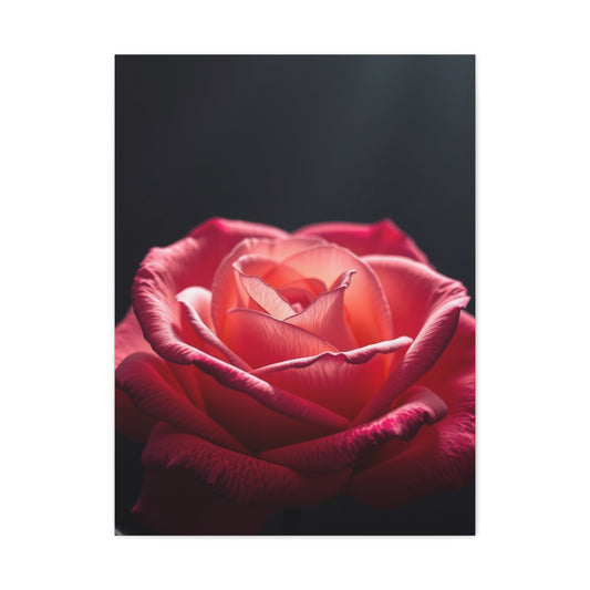Rose Flower Art Supreme Gallery Wall Art & Canvas Print