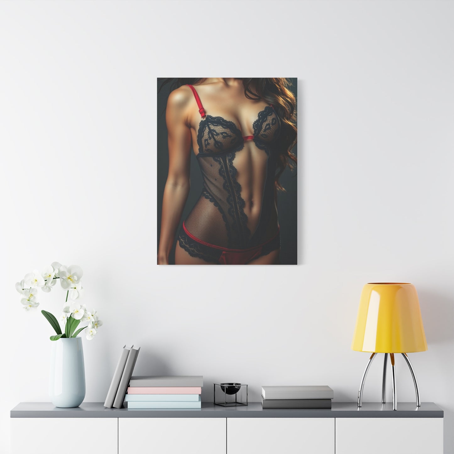 Lingerie Art Refined Canvas Wall Art & Canvas Print