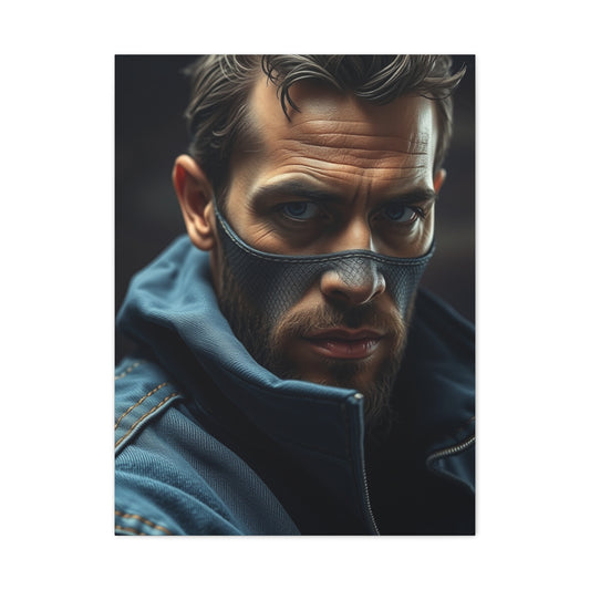 Denim and Leather Art Supreme Gallery Wall Art & Canvas Print