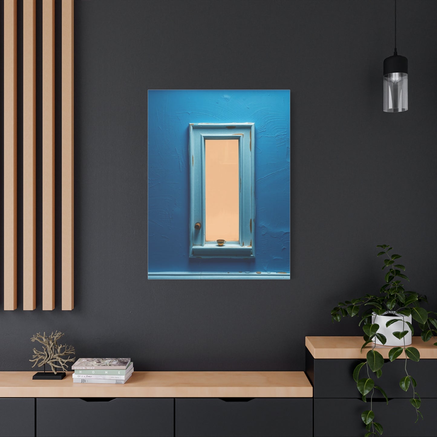 Blue and White Art Refined Canvas Wall Art & Canvas Print