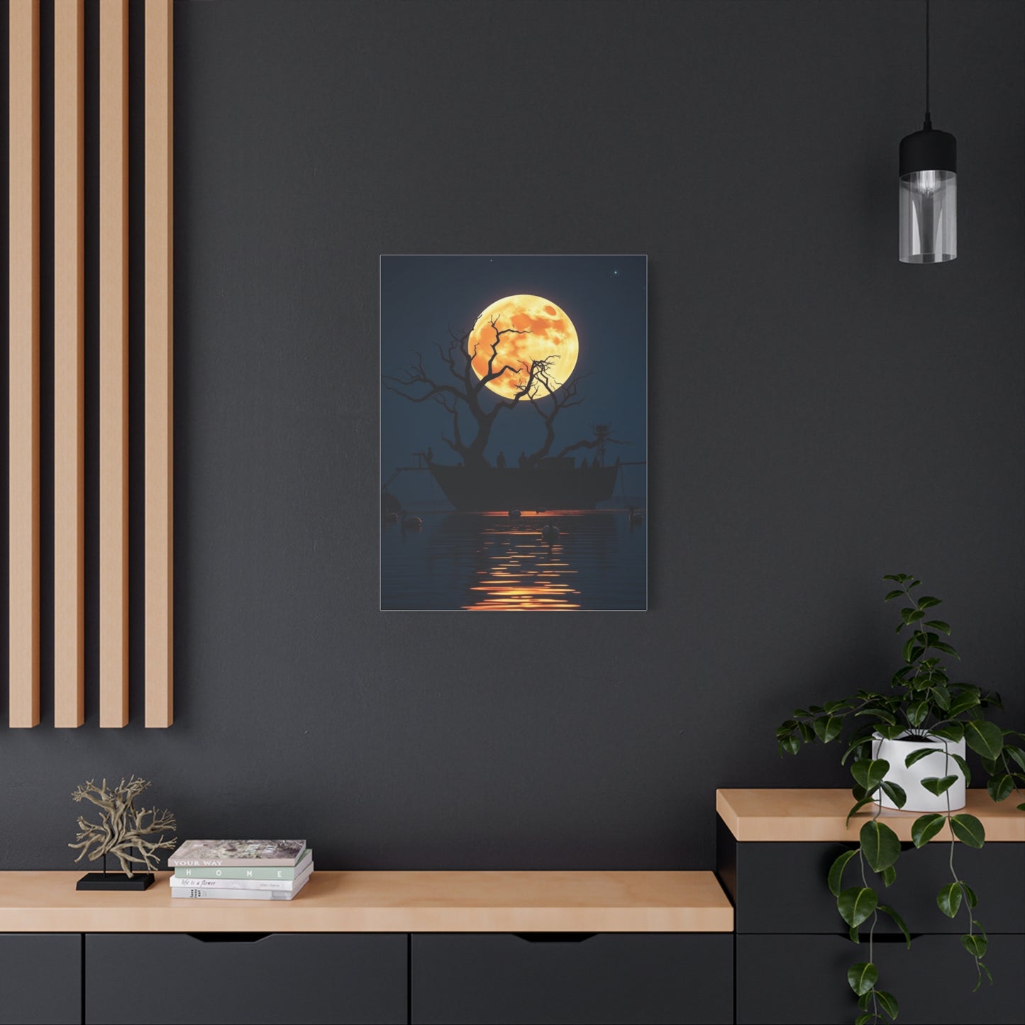 Supreme Full Moon Art Collection Wall Art & Canvas Print