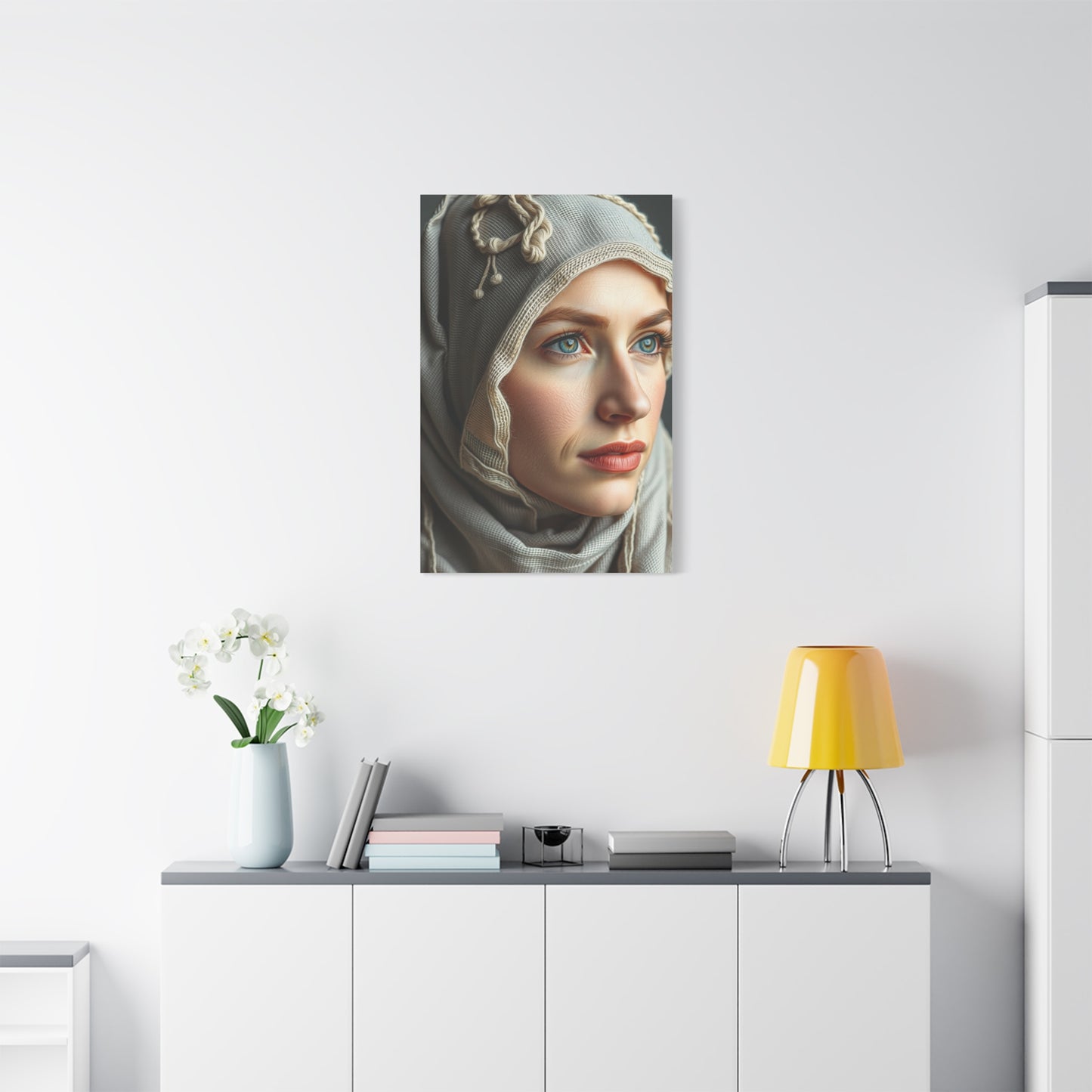 Taupe, Linen, and Gray Art Supreme Gallery Wall Art & Canvas Print