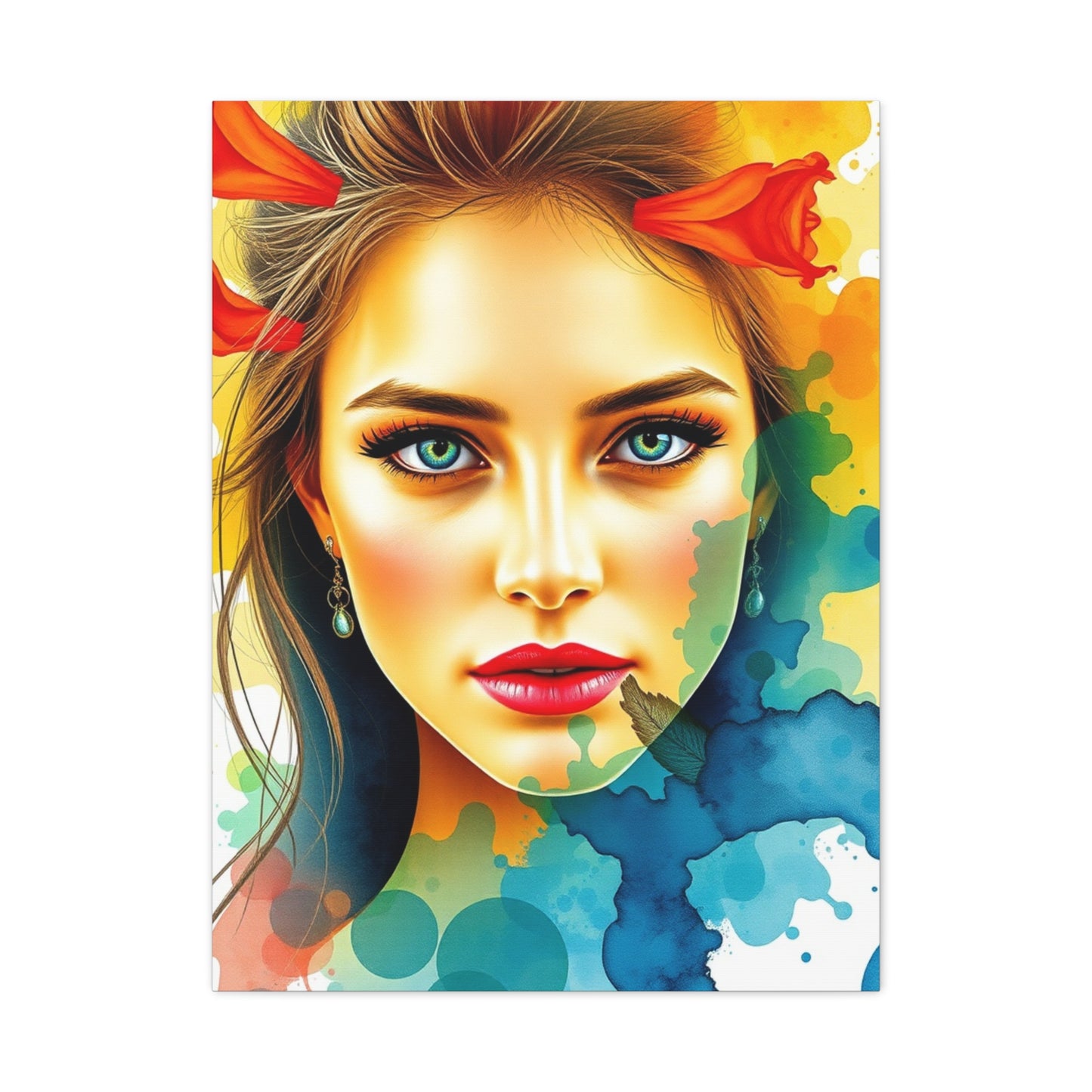 Supreme Watercolor Art Collection Wall Art & Canvas Print