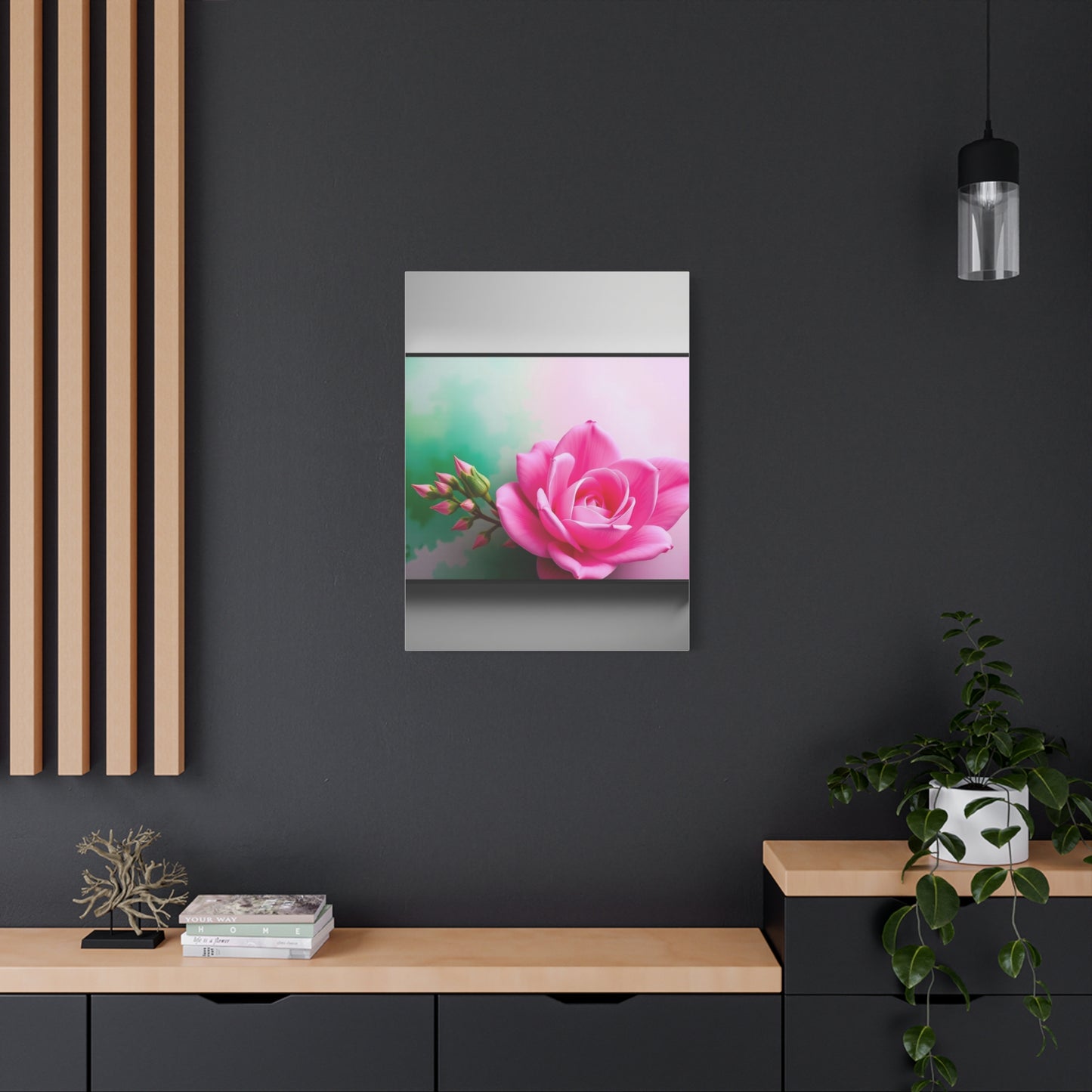 Green & Pink Canvas Art Refined Canvas Wall Art & Canvas Print