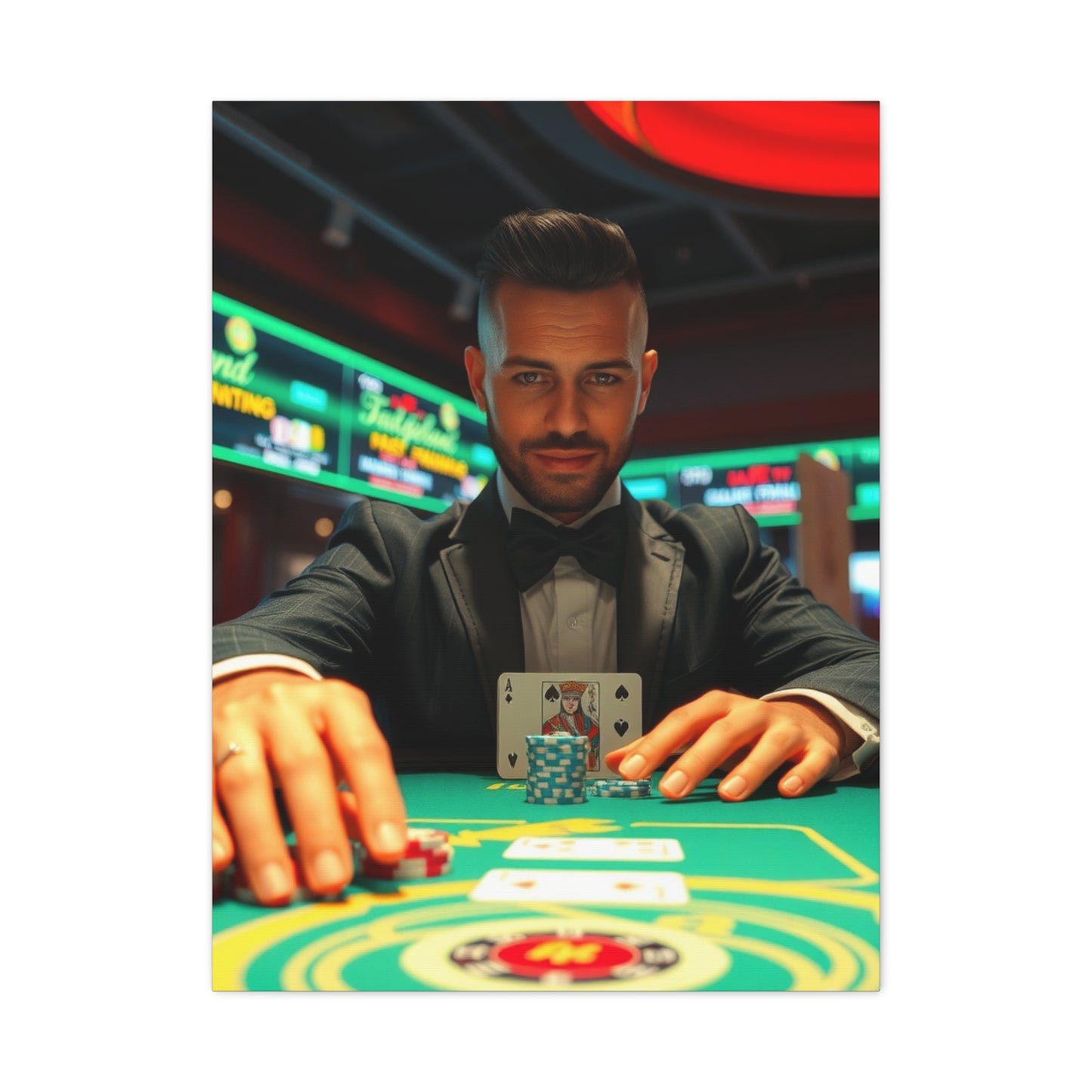 Masterpiece Gambling & Casino Art Vision Wall Art & Canvas Print
