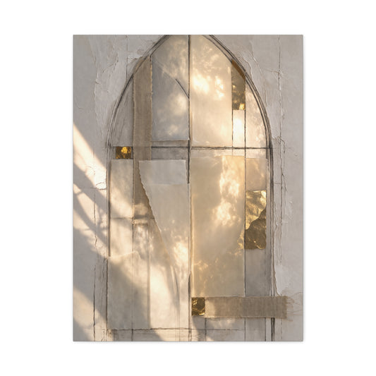 Chapel Light Abstraction Wall Art & Canvas Print