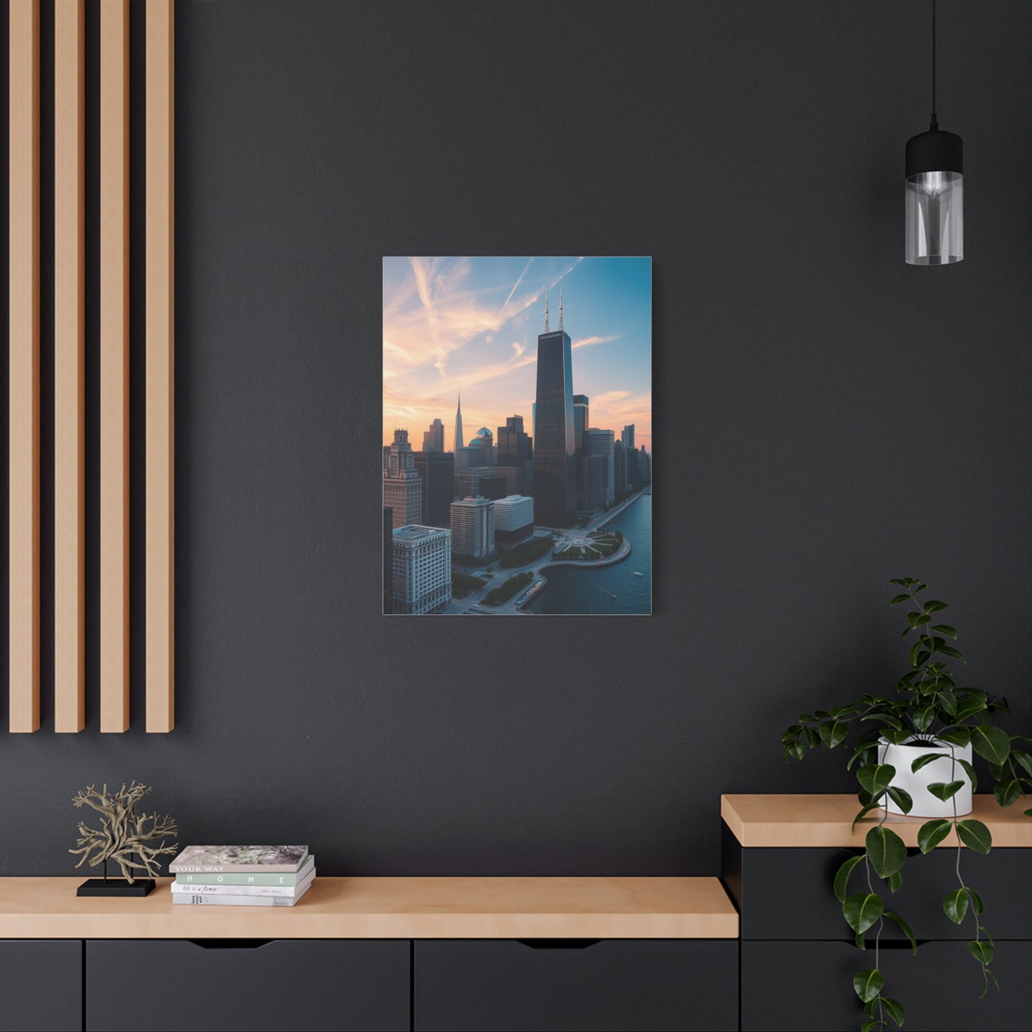 Masterpiece Chicago Skylines Art Vision Wall Art & Canvas Print