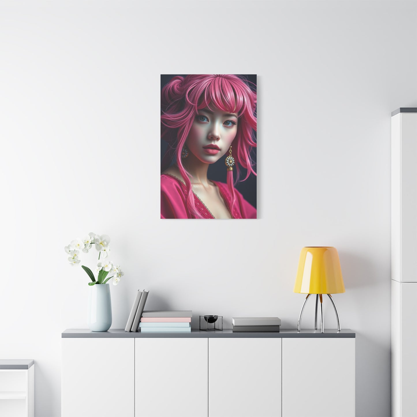 Elite Pinklomein Art Vision Wall Art & Canvas Print
