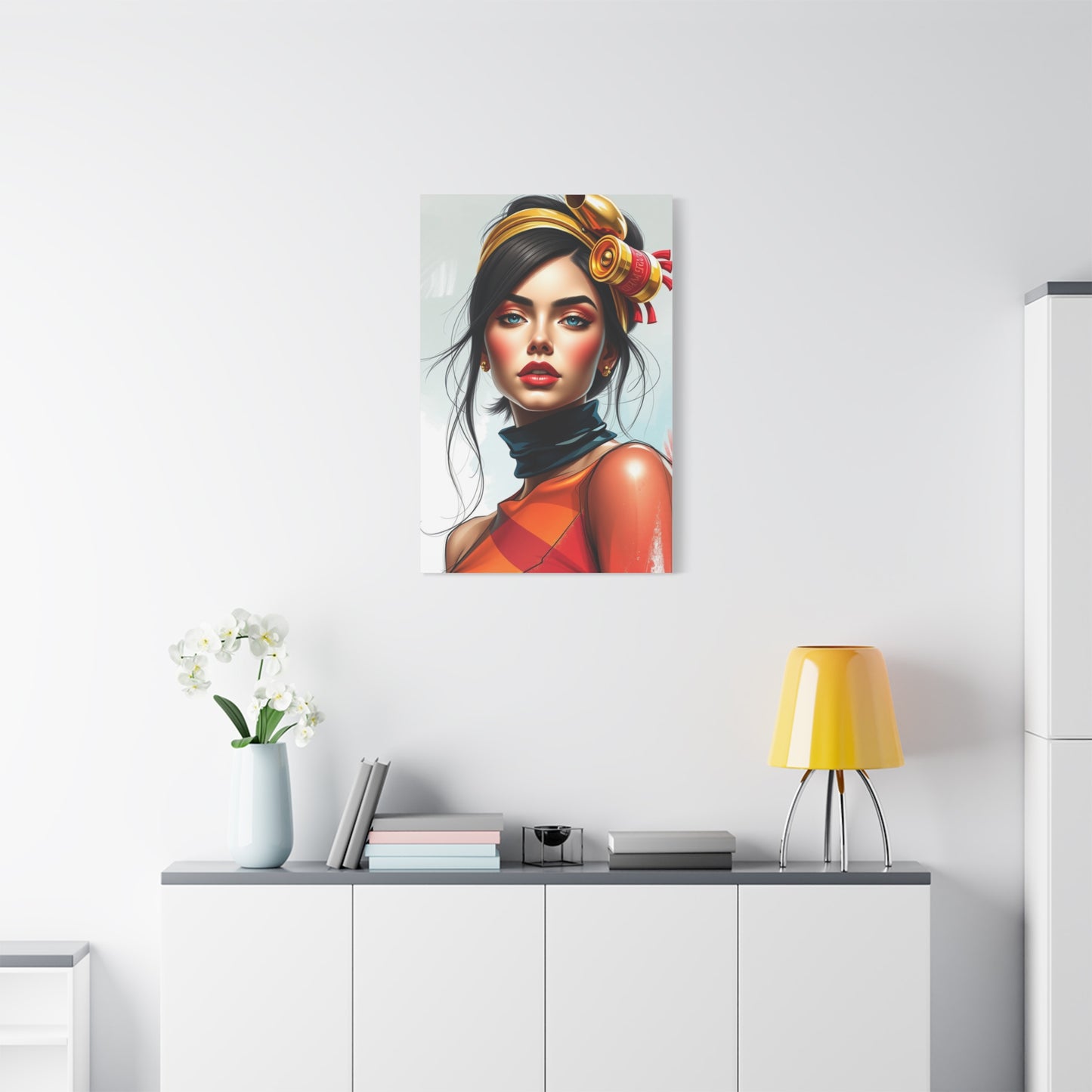 Fashion Illustration & Drawings Art Luxury Canvas Wall Art & Canvas Print