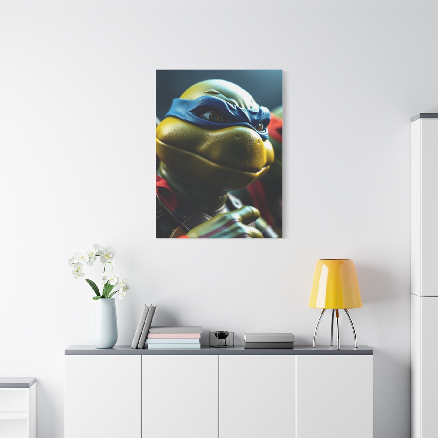 Teenage Mutant Ninja Turtles Characters Art Refined Canvas Wall Art & Canvas Print