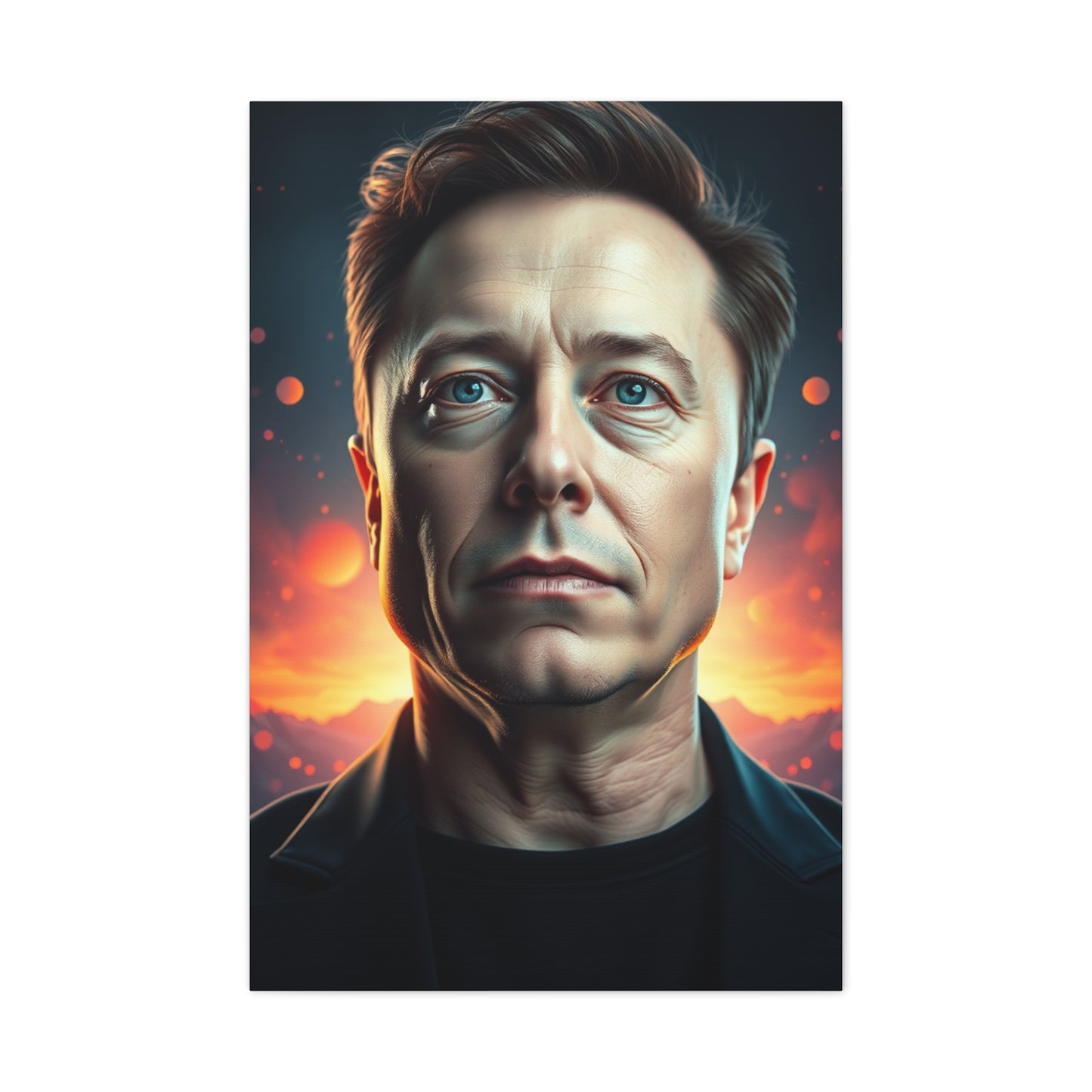 Elon Musk Art Refined Canvas Wall Art & Canvas Print