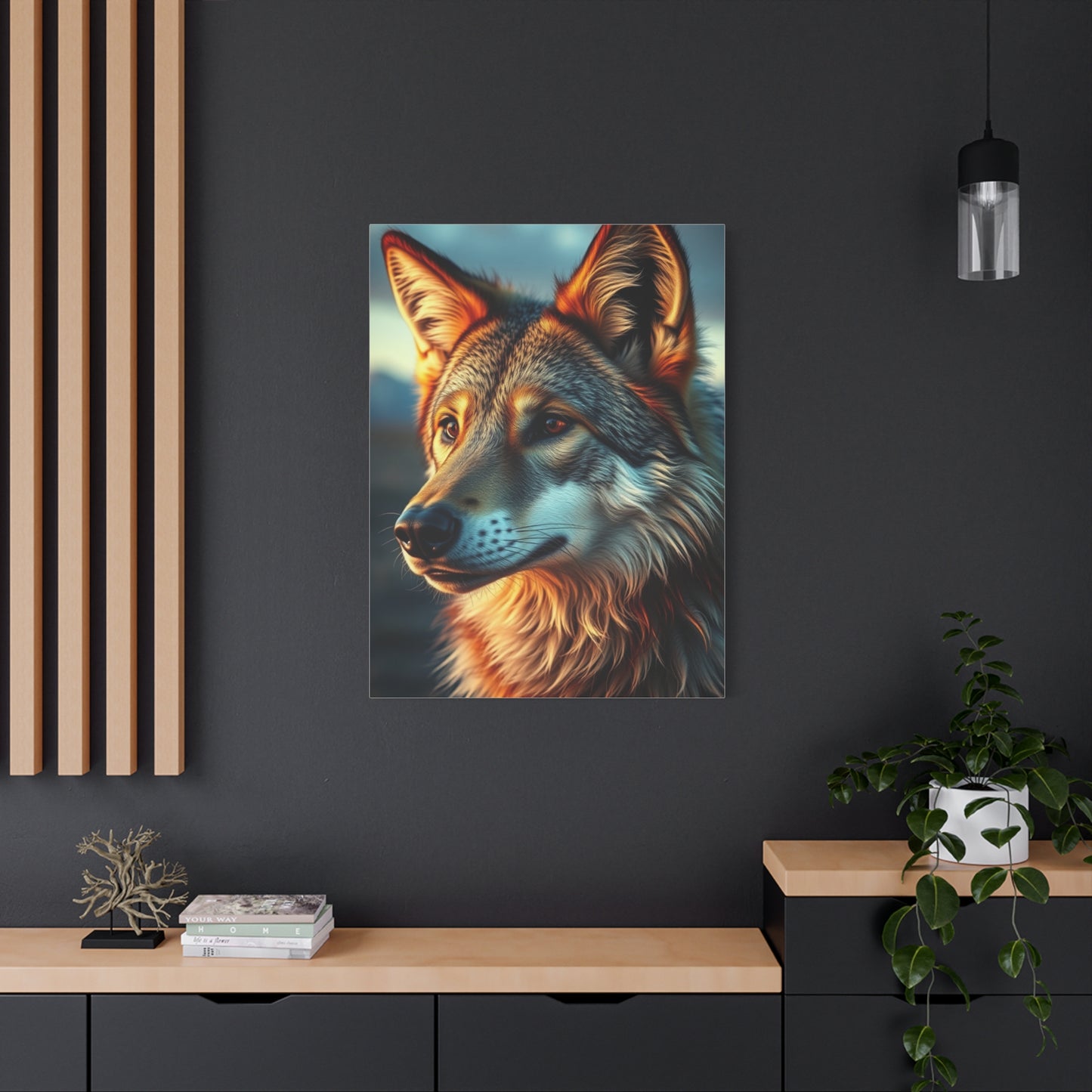 Masterpiece Coyote Art Vision Wall Art & Canvas Print