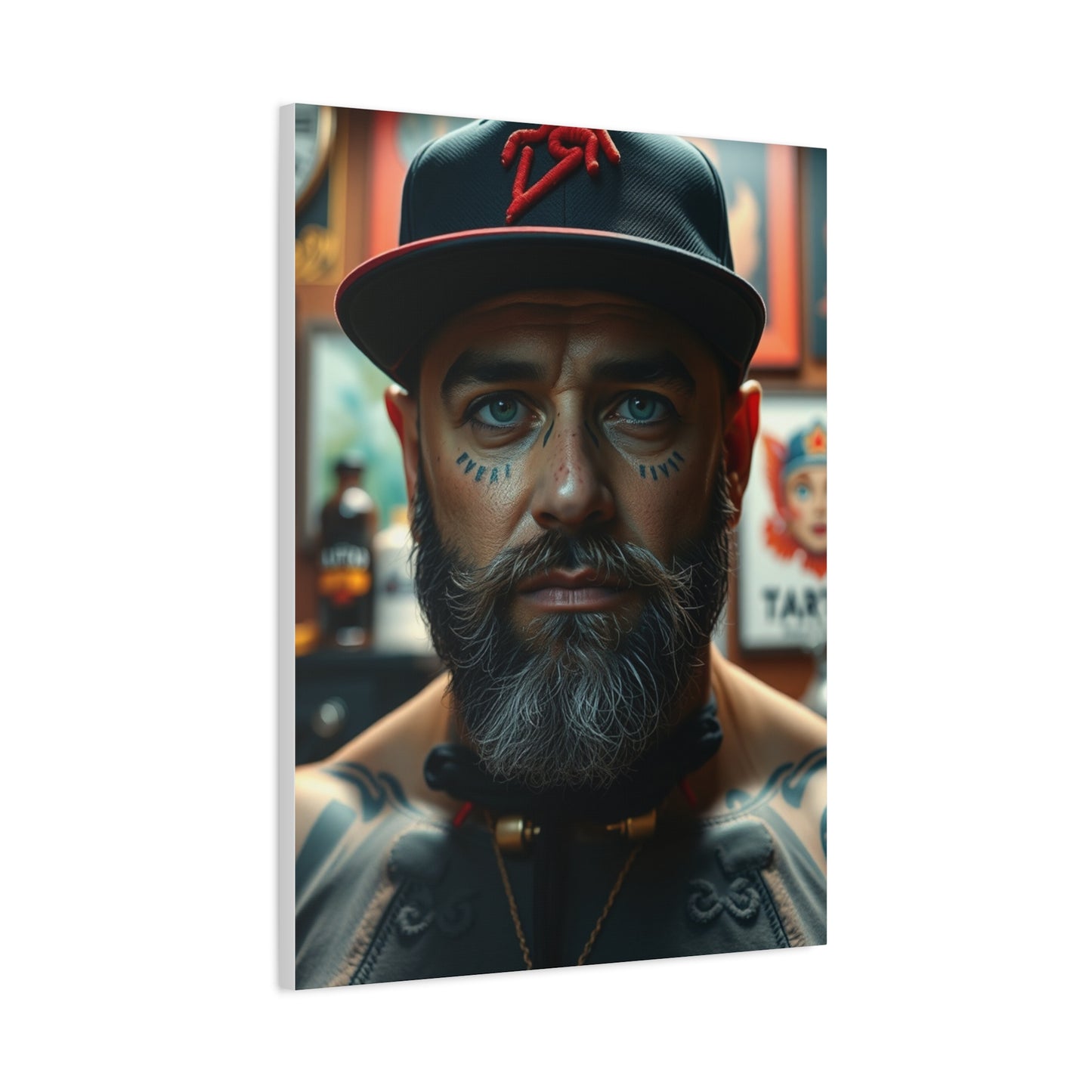 Tattoo Parlor Art Luxury Canvas Wall Art & Canvas Print