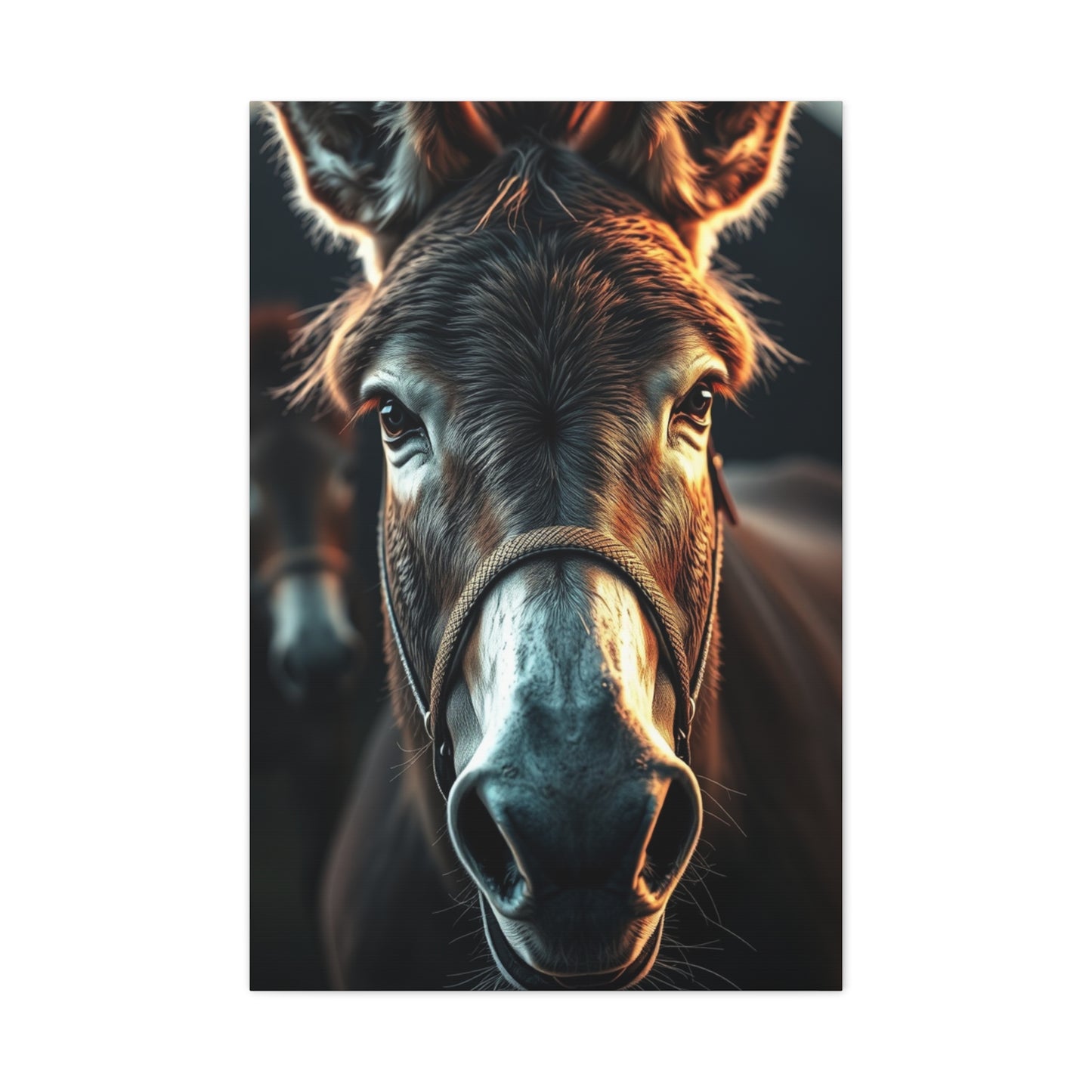 Vision Donkey Art Art Wall Art & Canvas Print