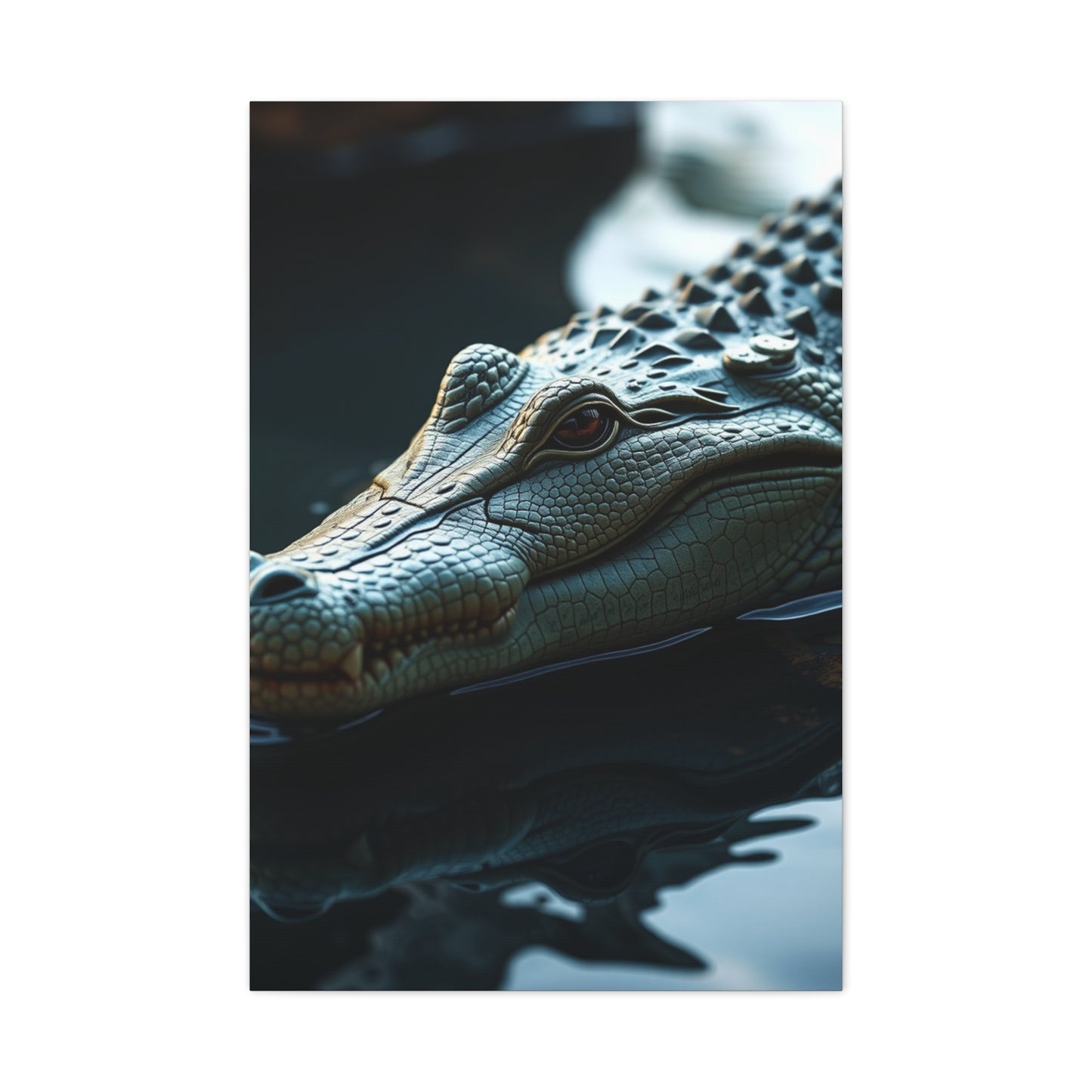 Vision Crocodile & Alligator Art Art Wall Art & Canvas Print