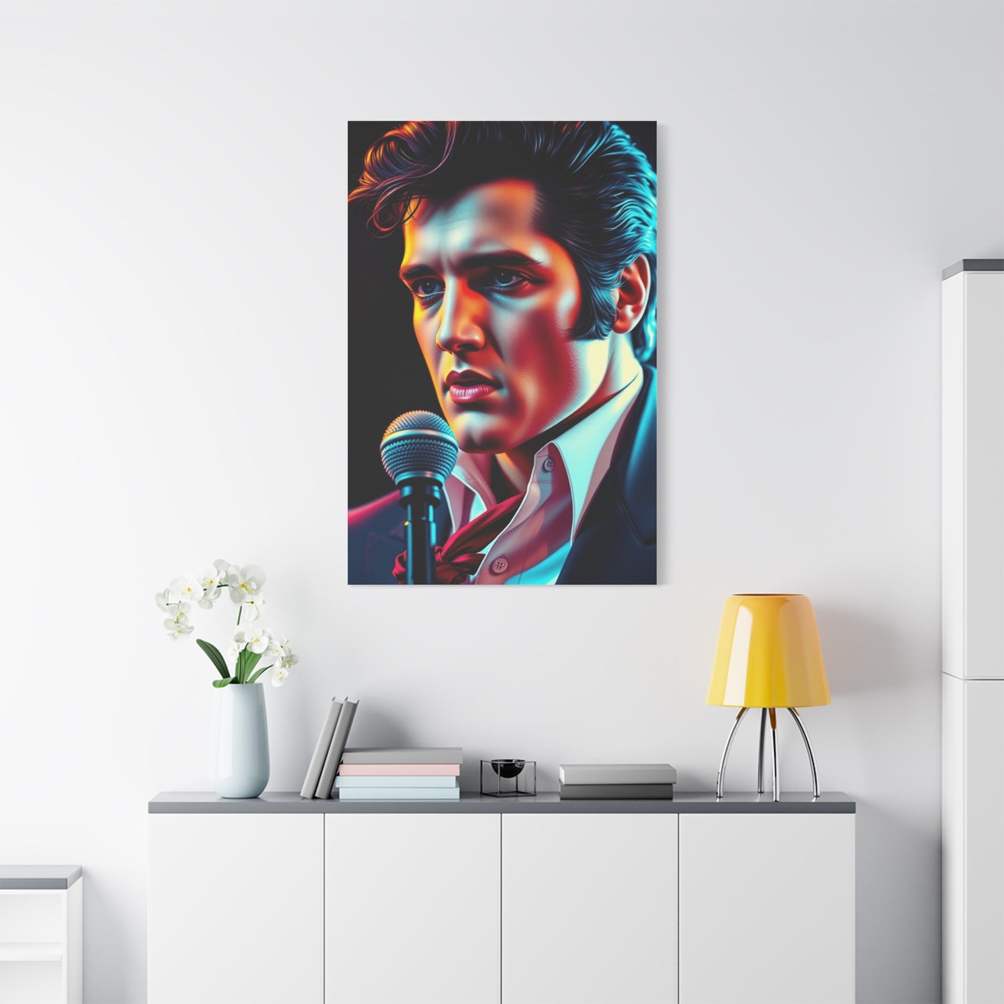 Vision Elvis Presley Art Art Wall Art & Canvas Print