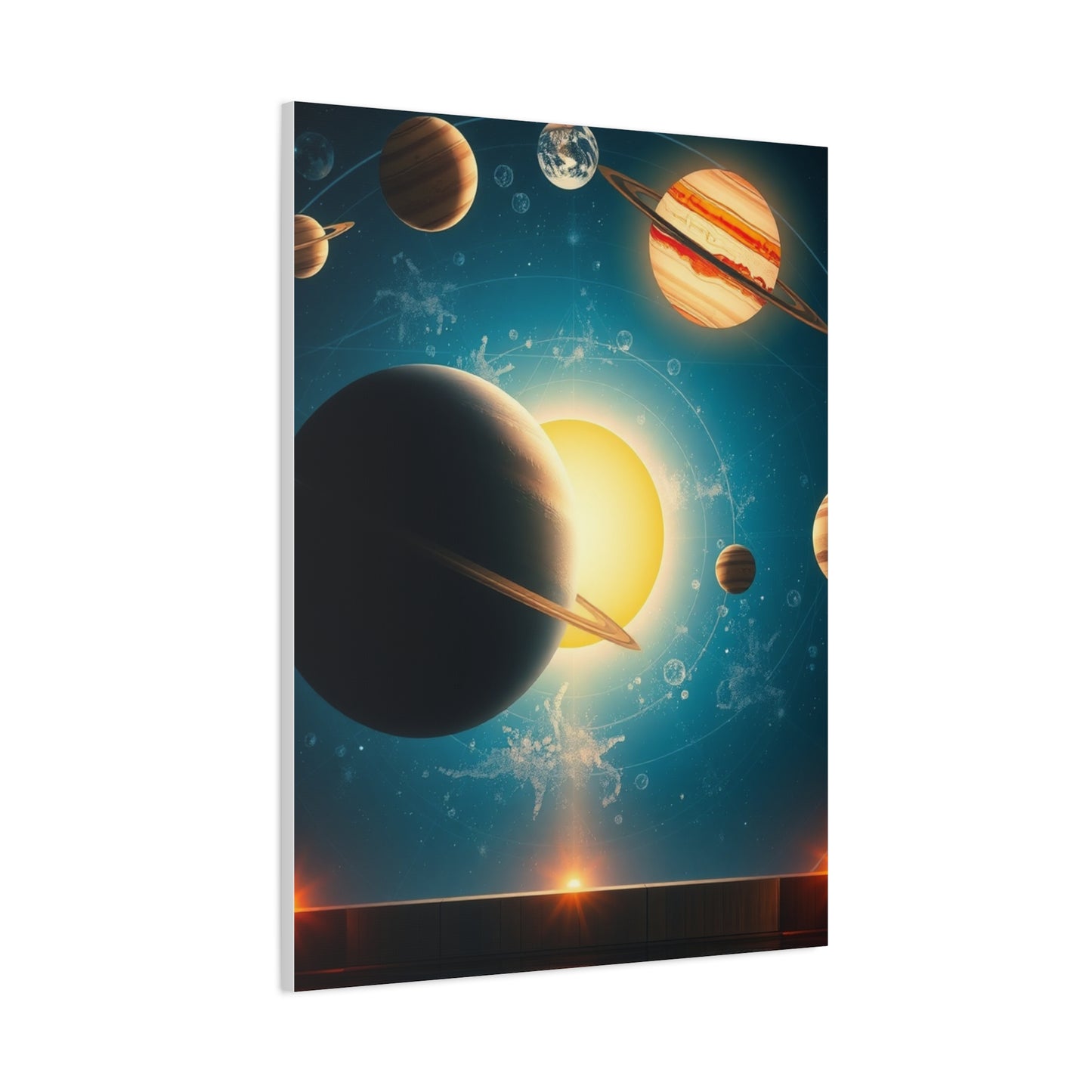 Elite Solar System Wall Art Vision Wall Art & Canvas Print