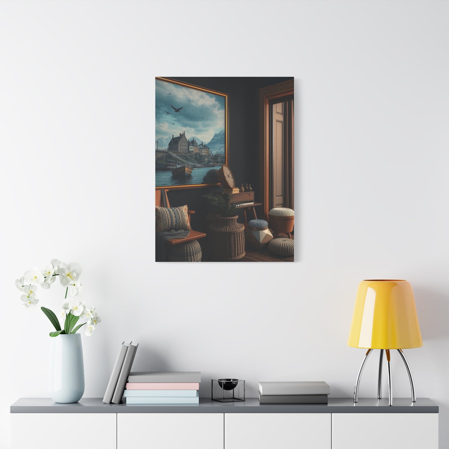 Fjord Whisper Tapestry